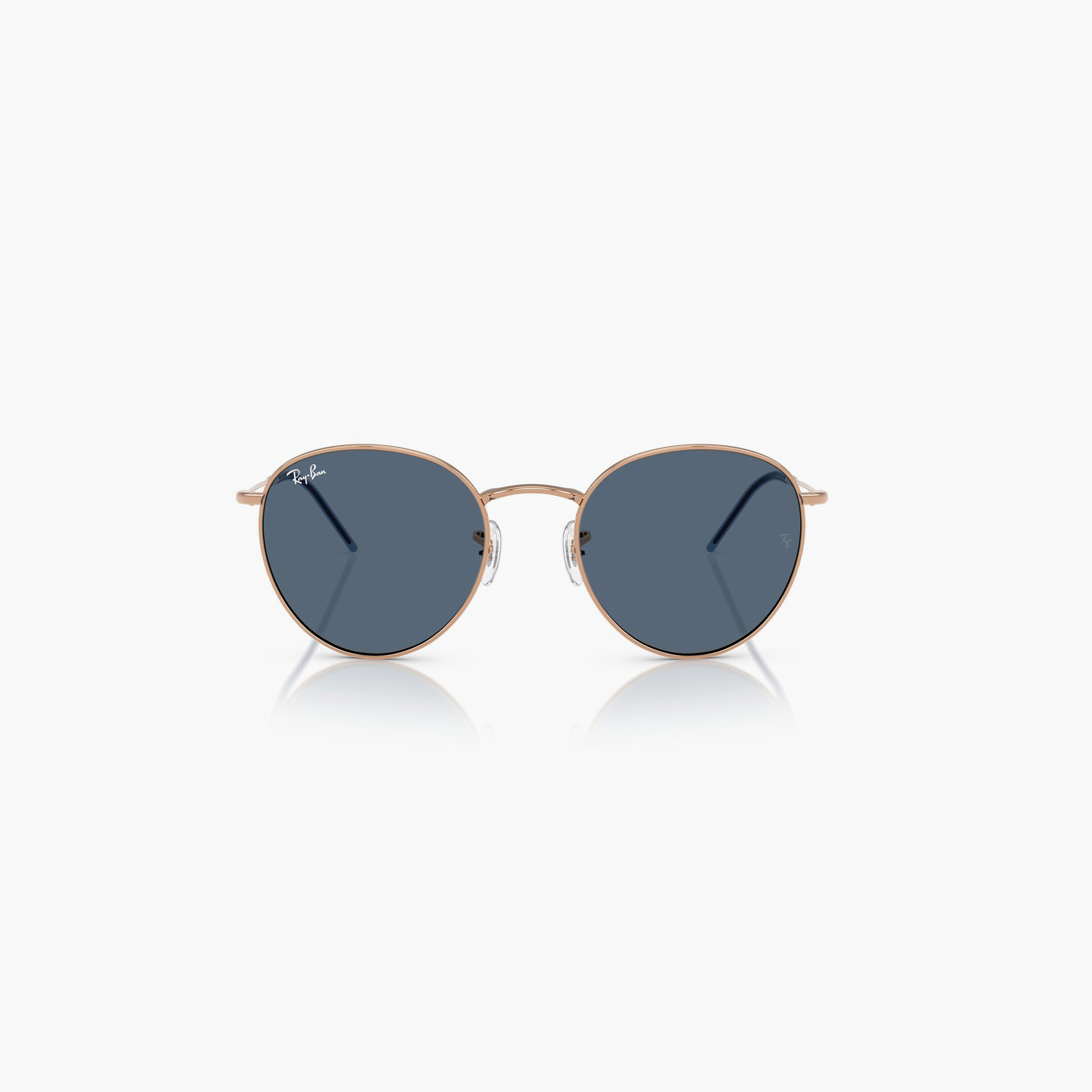 ريبان- نظارة شمسية بيضاوية زرقاء إطار دائري عكسي مقاس 53 مم - 0RBR0103S-men-sunglasses-image-4