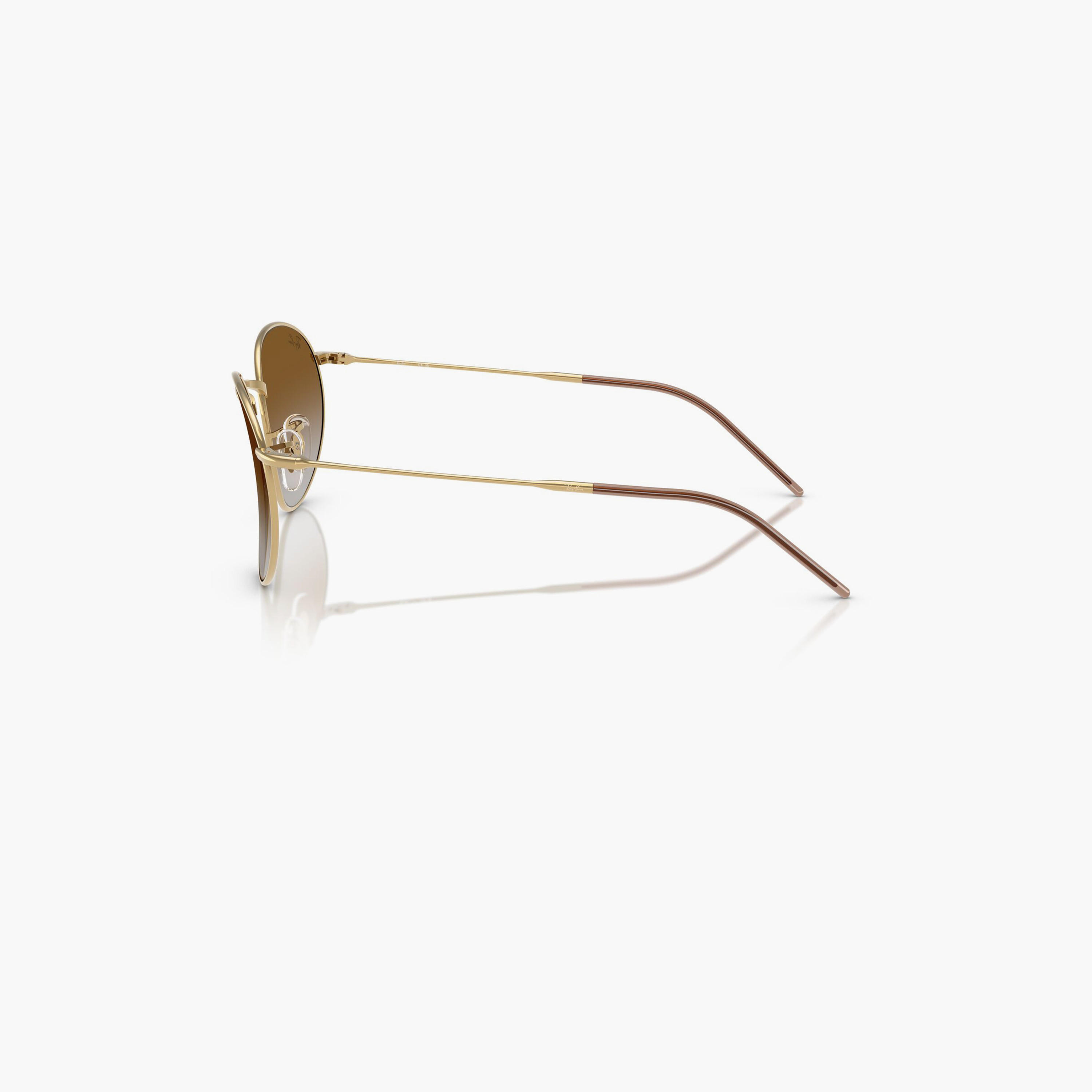 Ray-Ban Round Reverse 55MM Brown Oval Sunglasses - 0RBR0103S-men-sunglasses-image-5
