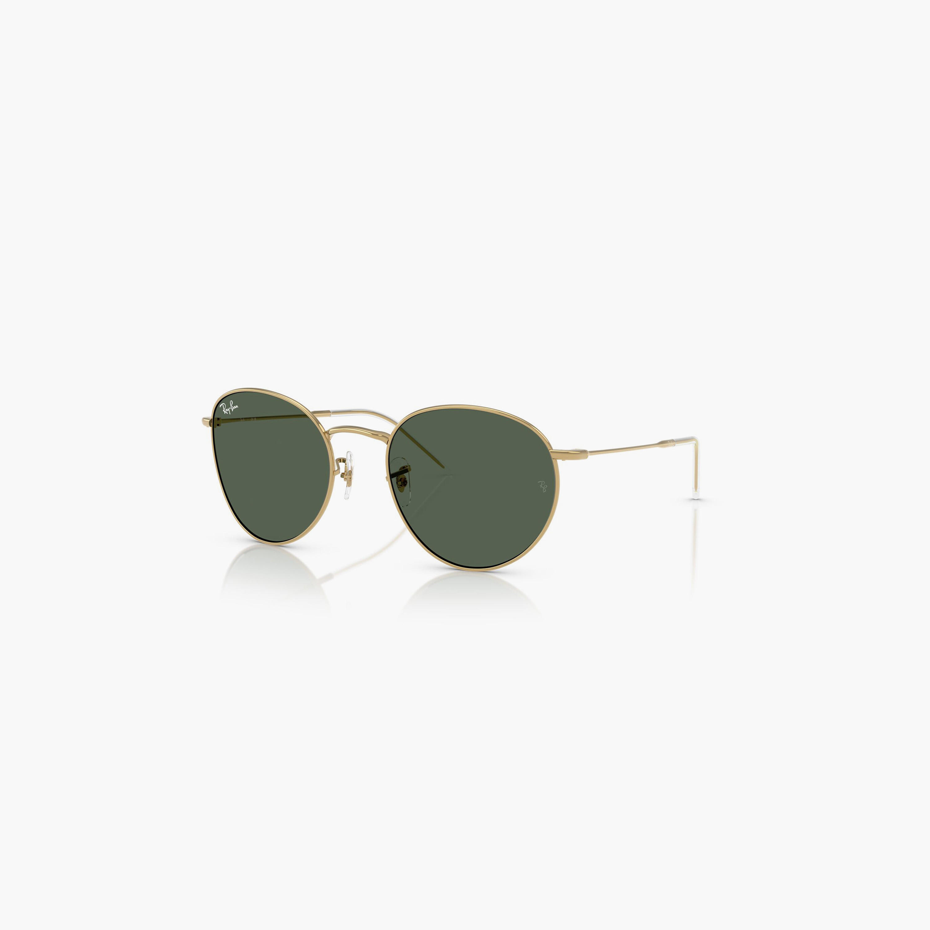Ray-Ban Round Reverse 55MM Green Oval Sunglasses - 0RBR0103S-men-sunglasses-image-1