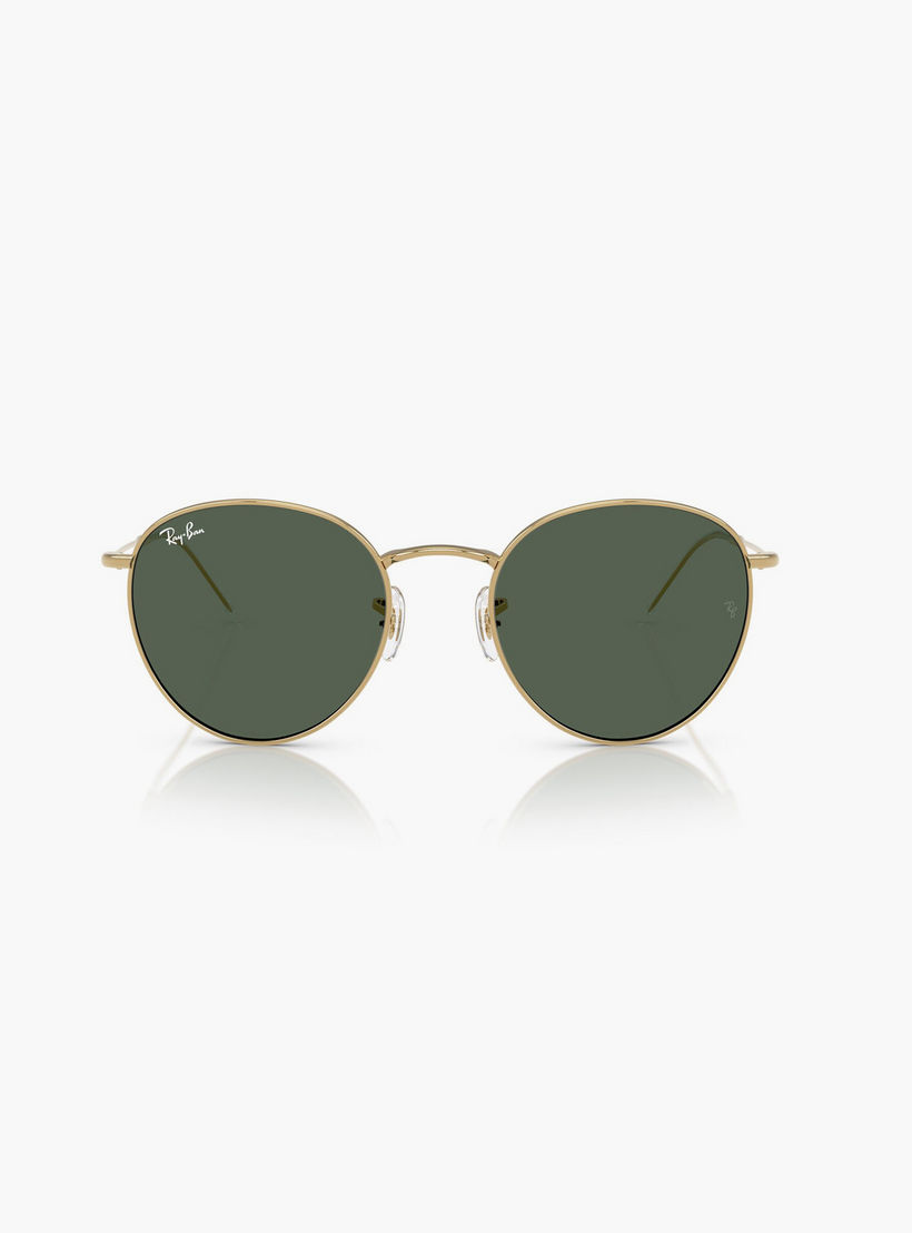 Ray-Ban Round Reverse 55MM Green Oval Sunglasses - 0RBR0103S-men-sunglasses-image-4