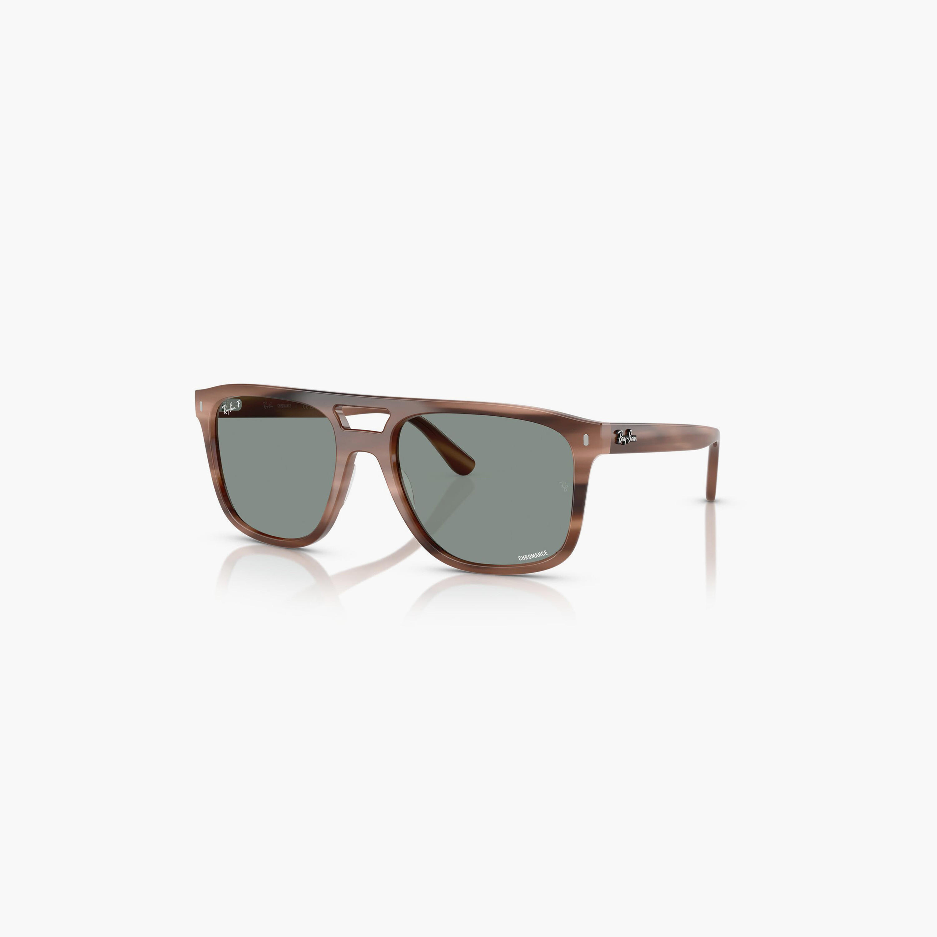 Ray-Ban 58MM Blue Square Sunglasses - 0RB2213CH-men-sunglasses-image-1