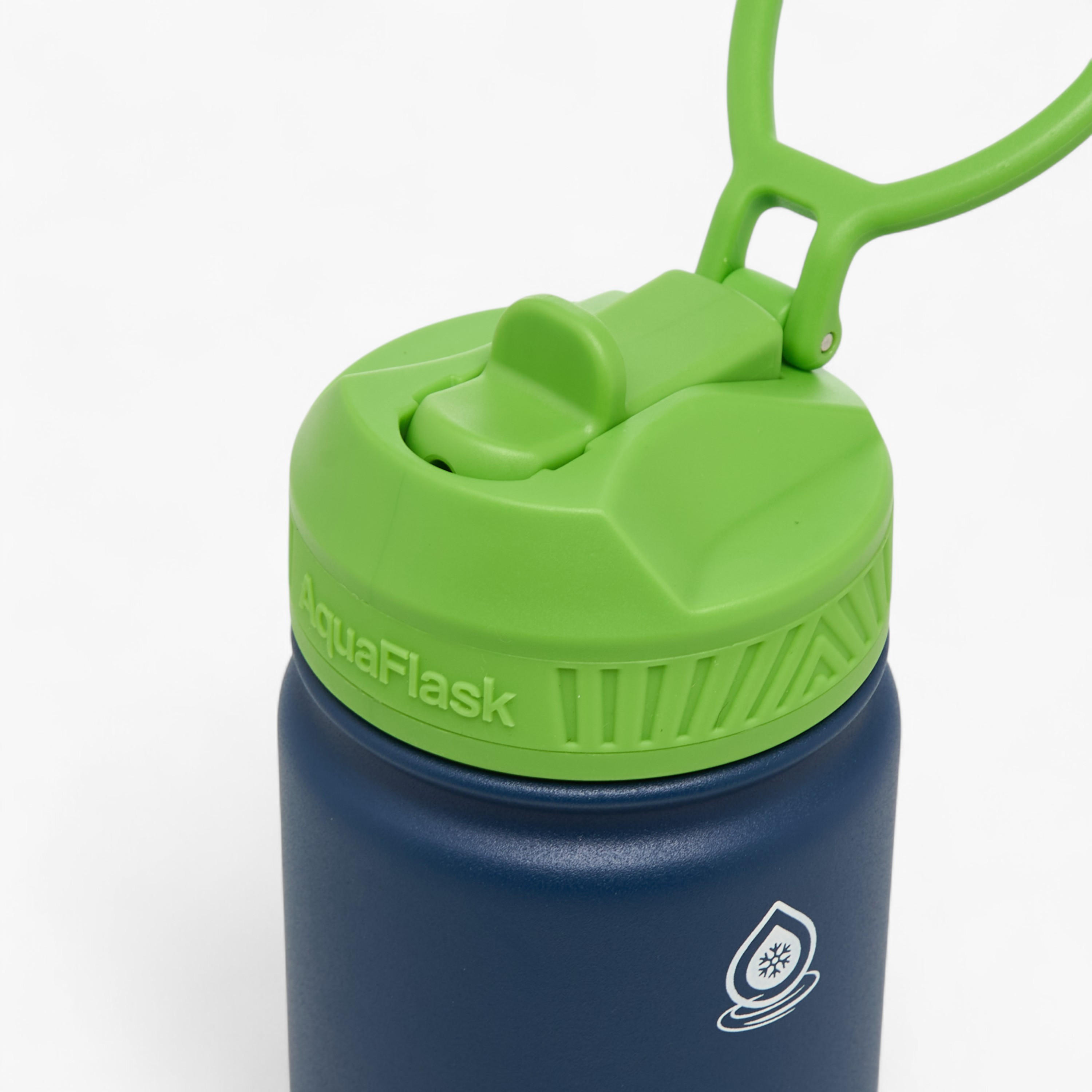AquaFlask Sakura Stainless Steel Sipper Water Bottle with Handle - 414 ml-school-waterbottles-image-2