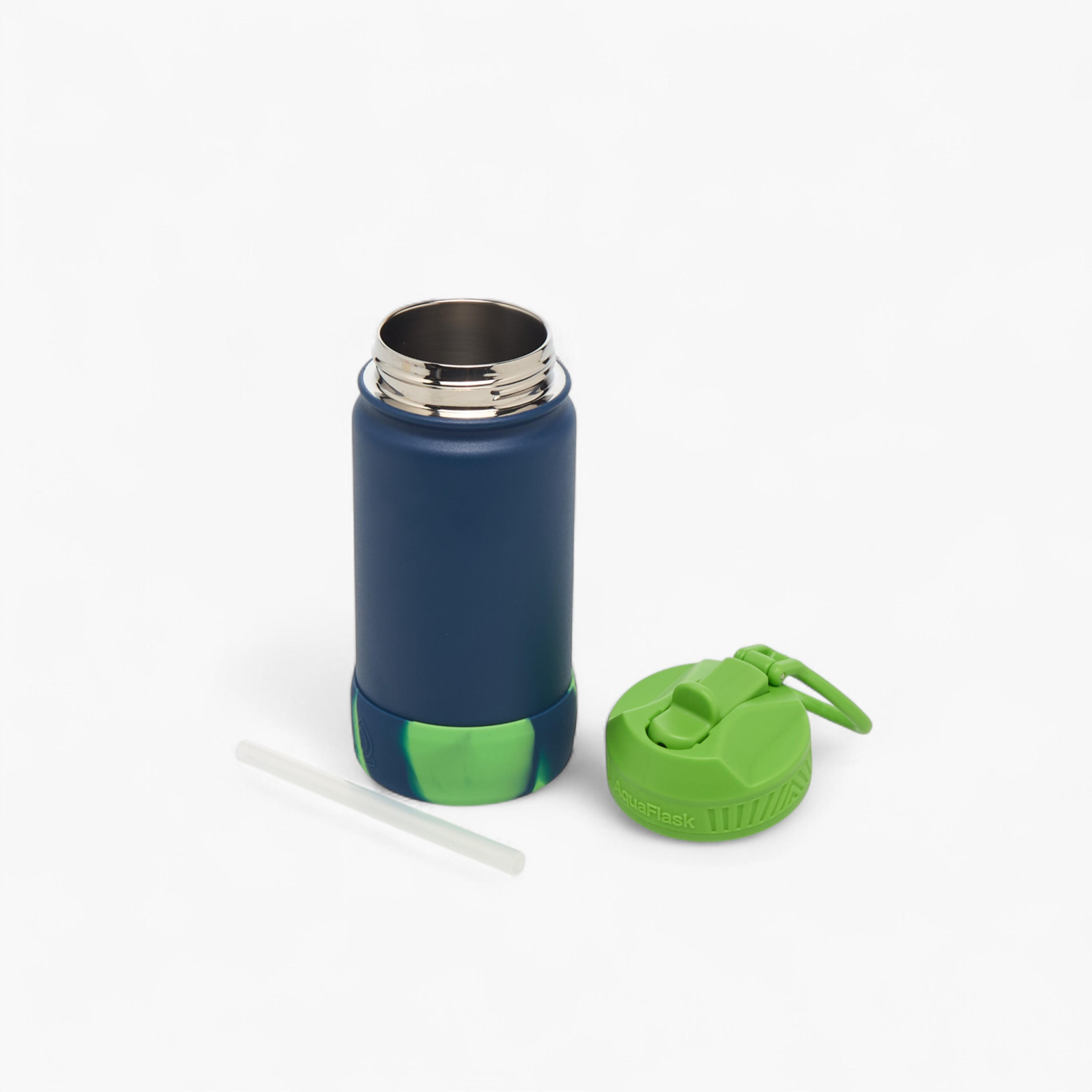 AquaFlask Sakura Stainless Steel Sipper Water Bottle with Handle - 414 ml-school-waterbottles-image-4