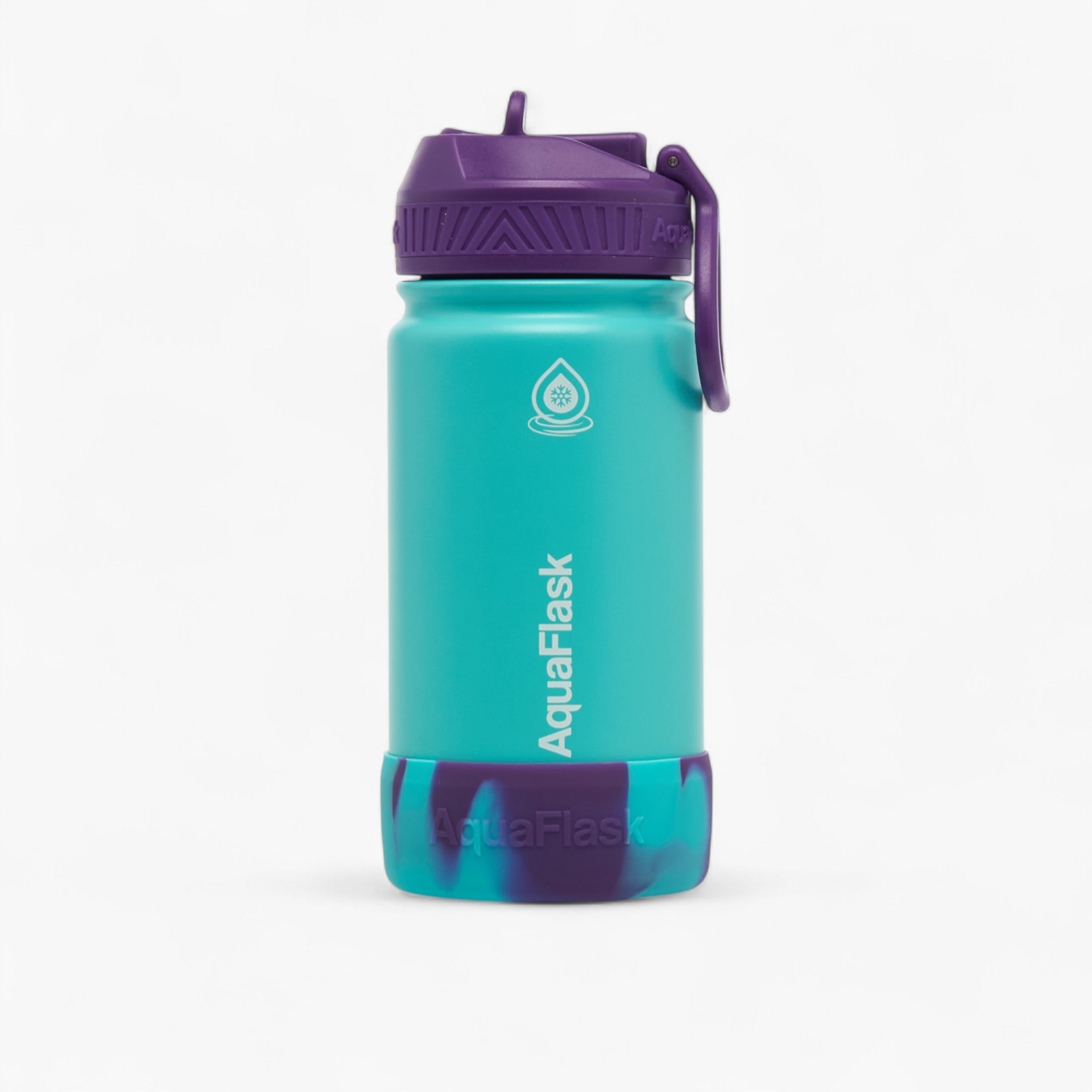 AquaFlask Sakura Stainless Steel Sipper Water Bottle with Handle - 414 ml-school-waterbottles-image-1