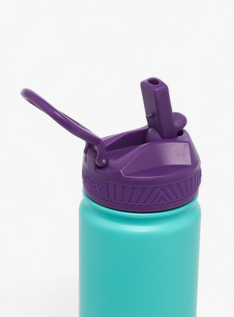 AquaFlask Sakura Stainless Steel Sipper Water Bottle with Handle - 414 ml-school-waterbottles-image-4