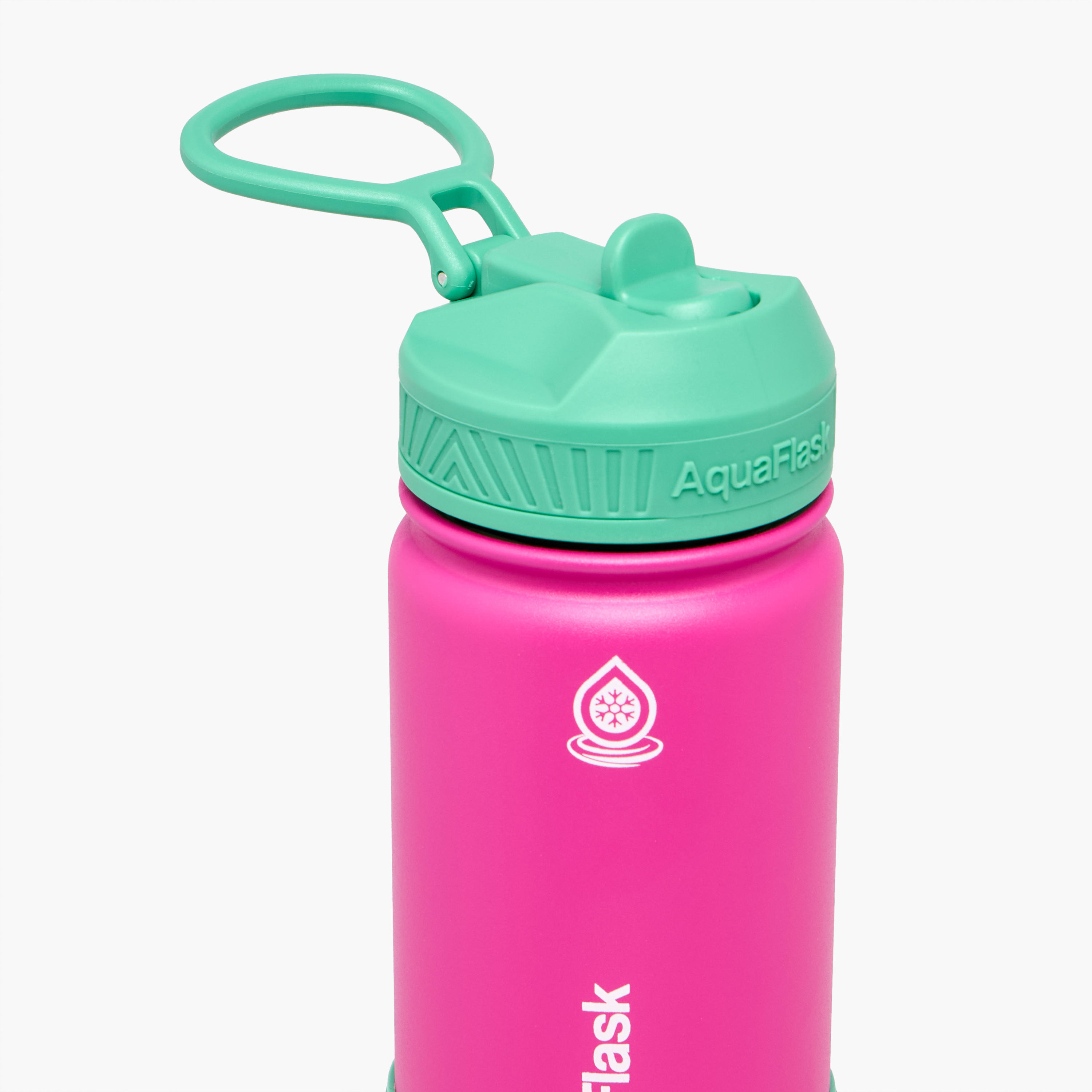 Printed Stainless Steel Sipper Water Bottle with Handle - 414 ml-school-waterbottles-image-3