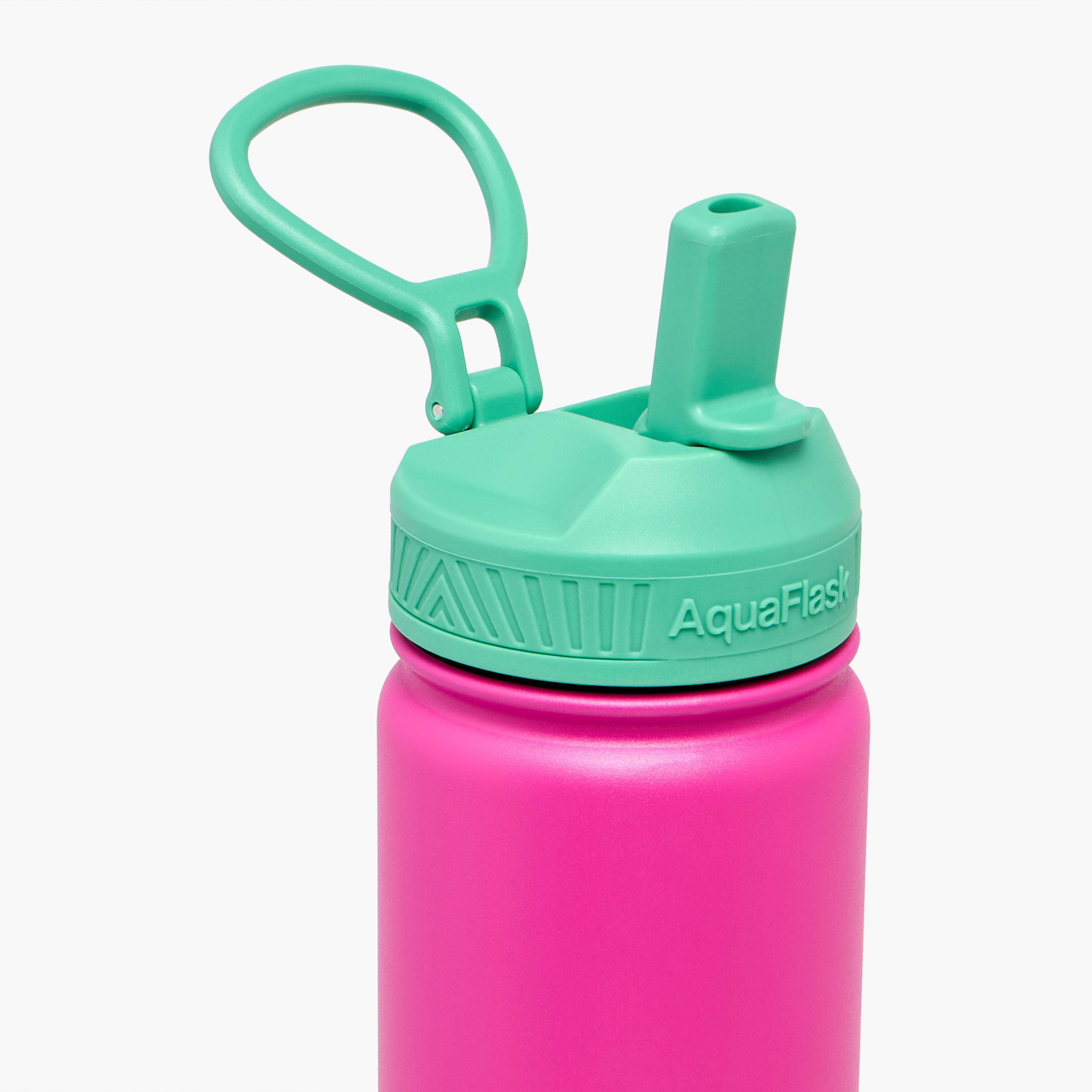 Printed Stainless Steel Sipper Water Bottle with Handle - 414 ml-school-waterbottles-image-4