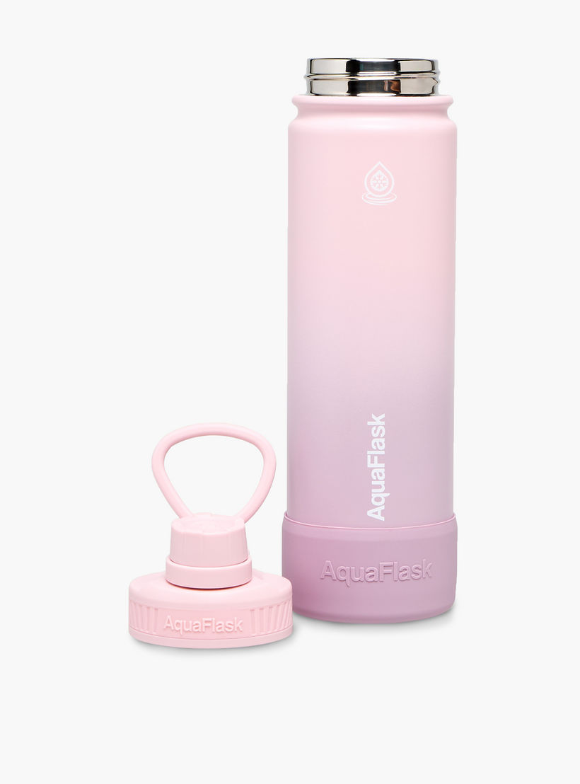 Ombre Stainless Steel Sipper Water Bottle with Handle - 650 ml-school-waterbottles-image-2