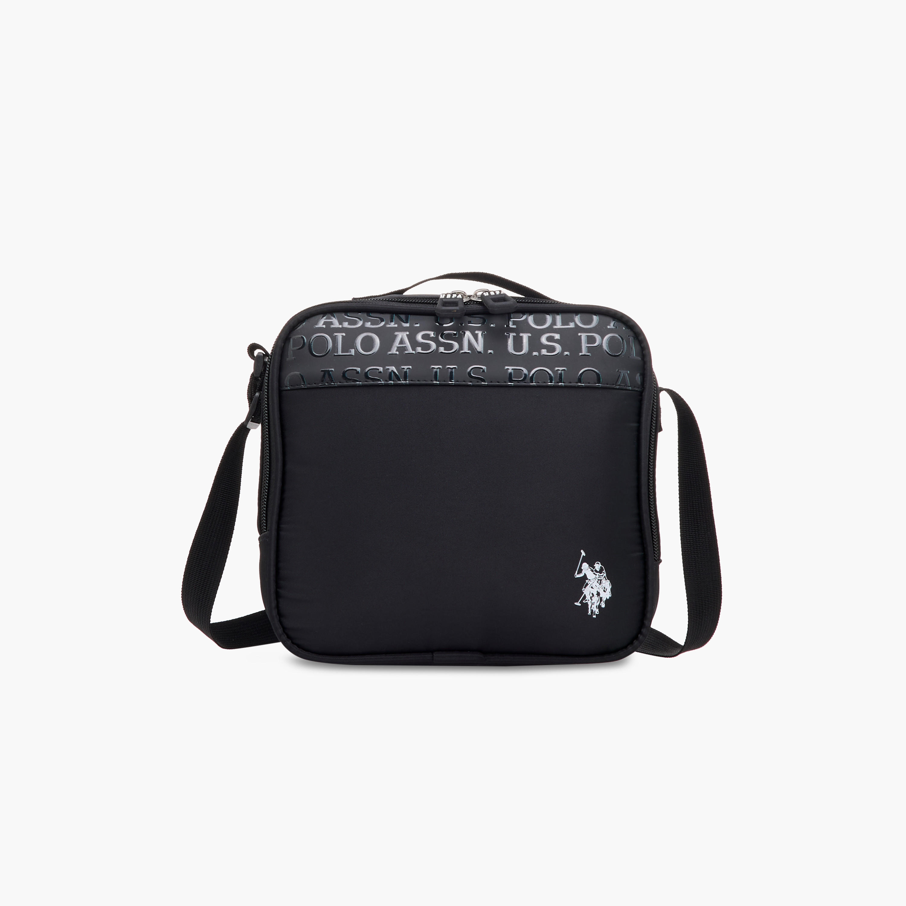 US POLO ASSN. Solid Trolley Bag for Kids 8-13 Years with Front Pocket – 18 inches-school-bagsandbackpacks-trolleybags-image-18