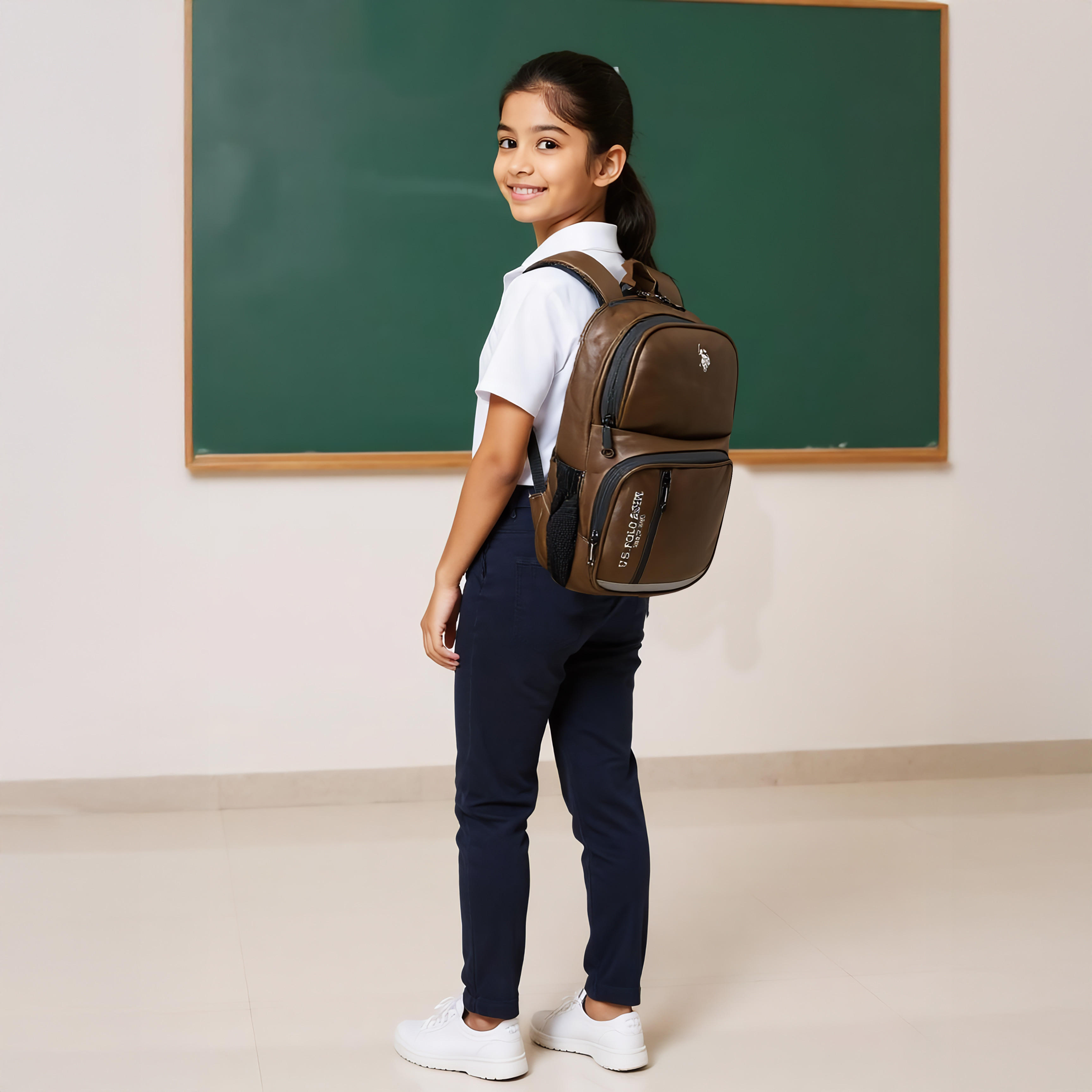 US POLO ASSN. Logo Detail 18-inch Backpack with Adjustable Shoulder Straps - 45x31x14 cms-school-bagsandbackpacks-backpacks-image-3