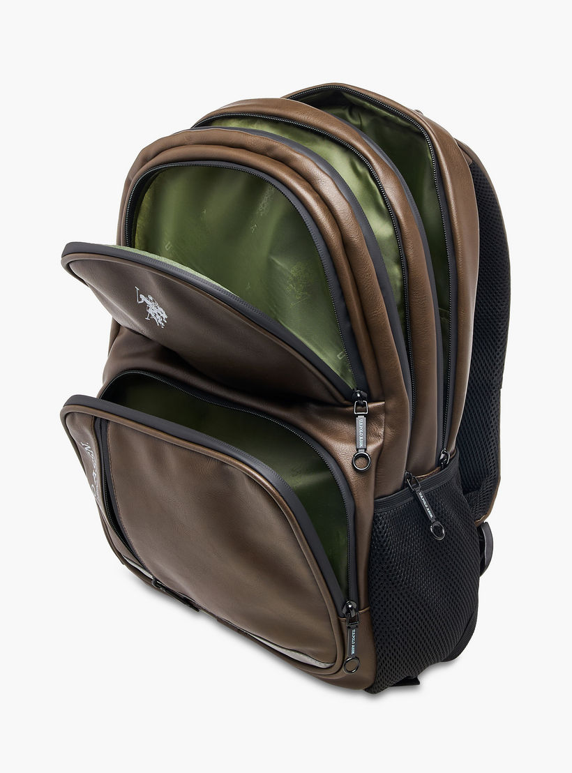 US POLO ASSN. Logo Detail 18-inch Backpack with Adjustable Shoulder Straps - 45x31x14 cms-school-bagsandbackpacks-backpacks-image-10
