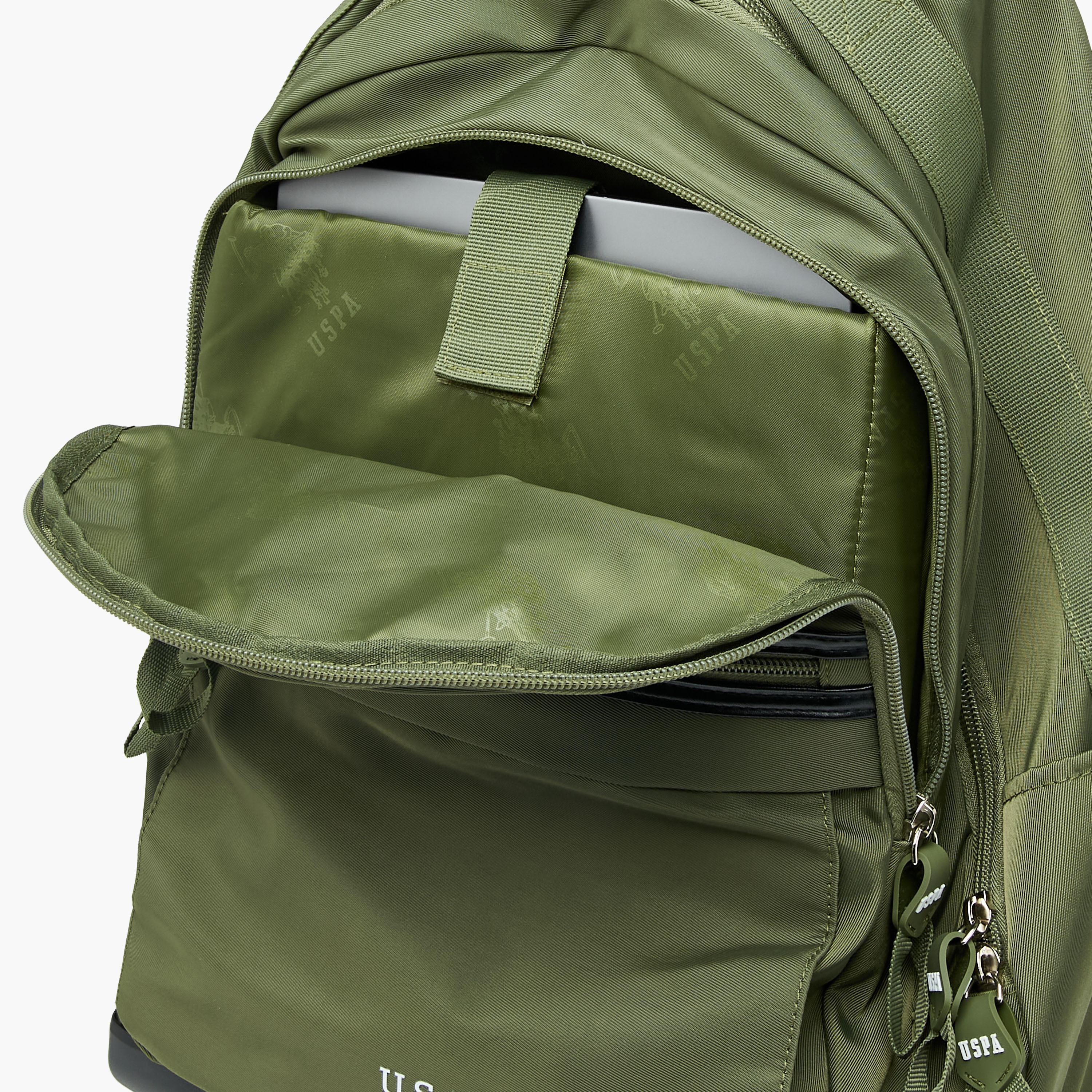 US POLO ASSN. Solid Trolley Bag for Kids 8-13 Years with Front Pocket – 18 inches-school-bagsandbackpacks-trolleybags-image-14