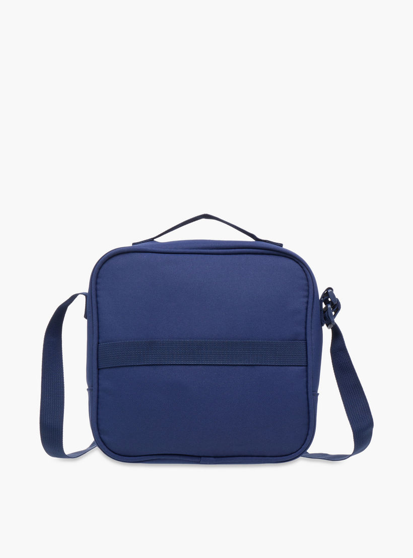 US POLO ASSN.Logo Print Lunch Bag with Zip Closure-school-lunchessentials-lunchbags-image-3
