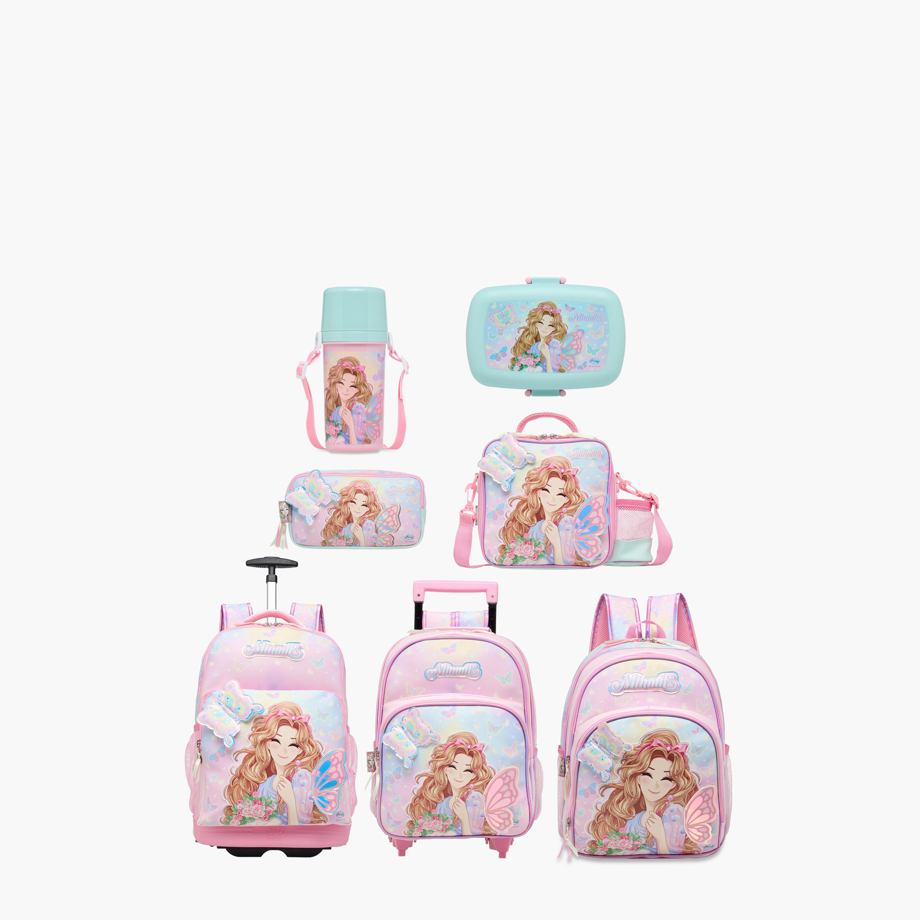 Minmie Graphic Print 16-inch Backpack with Adjustable Shoulder Straps - 31x15x41 cms-school-bagsandbackpacks-backpacks-image-10