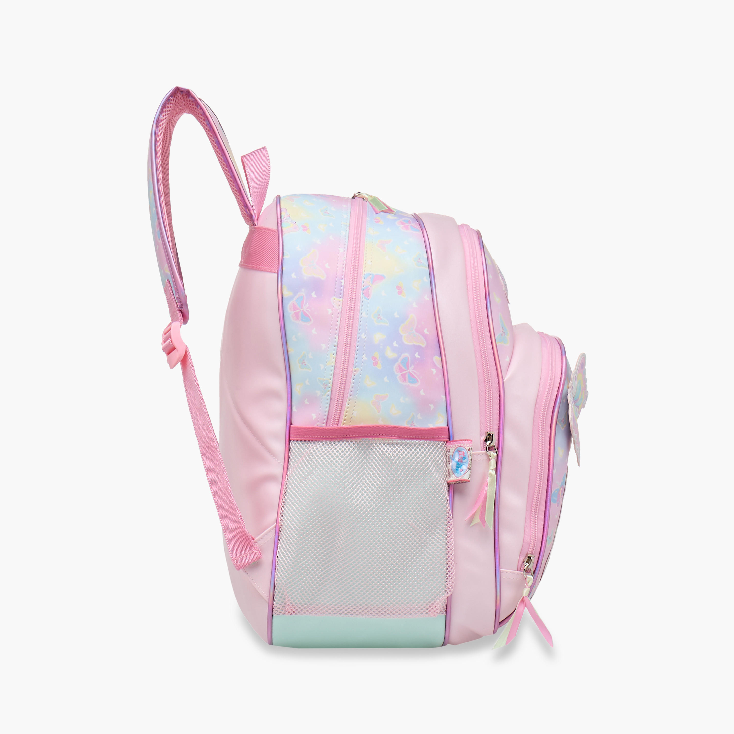 Minmie Graphic Print 16-inch Backpack with Adjustable Shoulder Straps - 31x15x41 cms-school-bagsandbackpacks-backpacks-image-3