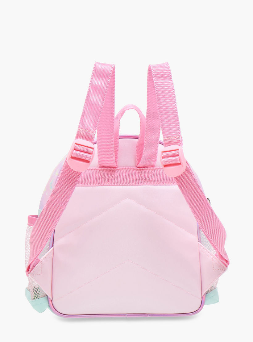 Minmie My Butterfly Print 10-inch Backpack with Adjustable Straps and Zip Closure - 21x9x25 cms-school-bagsandbackpacks-backpacks-image-5