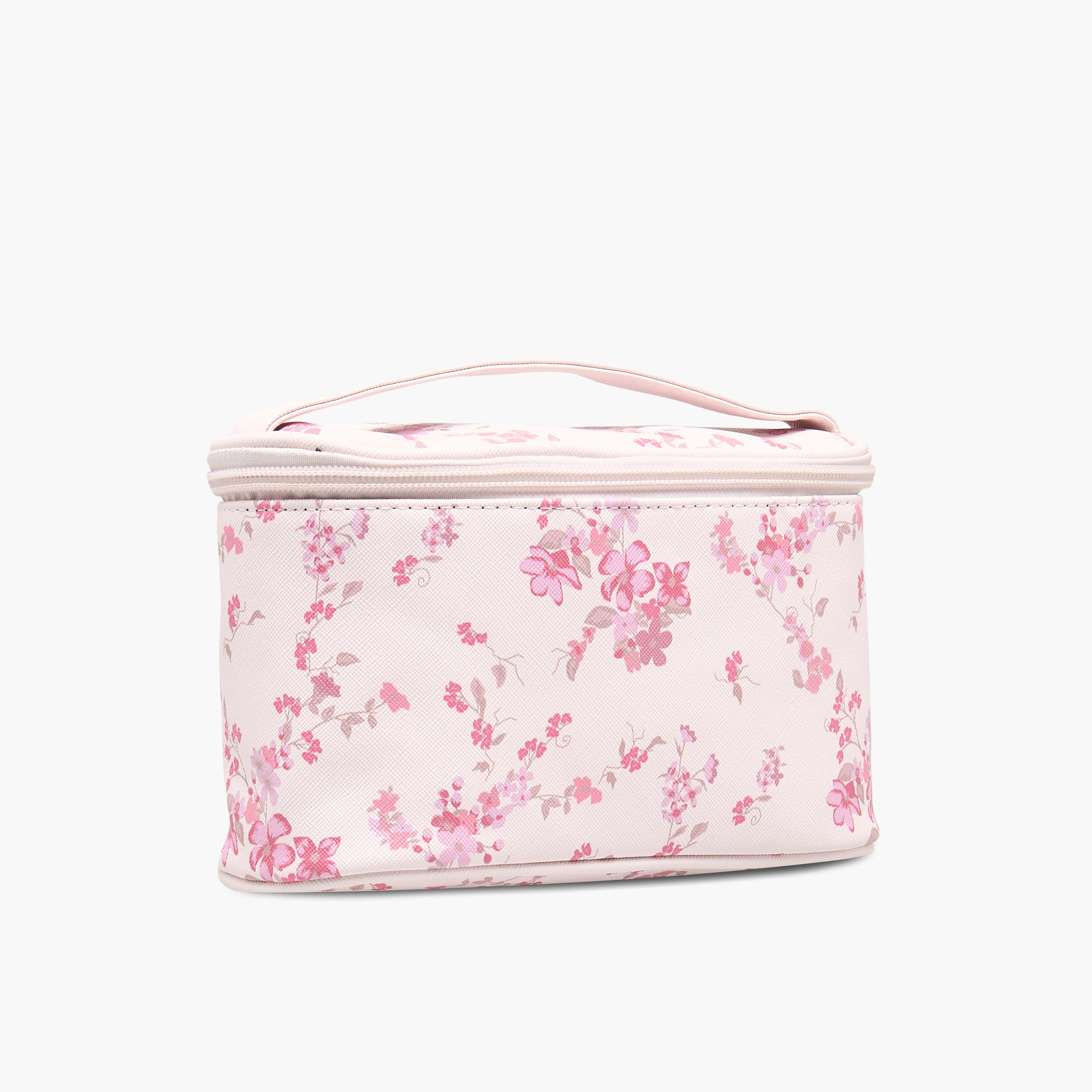 Floral Print 4-Piece Cosmetic Bag Set-beautyandpersonalcare-makeup-brushesandaccessories-makeuppouches-image-7