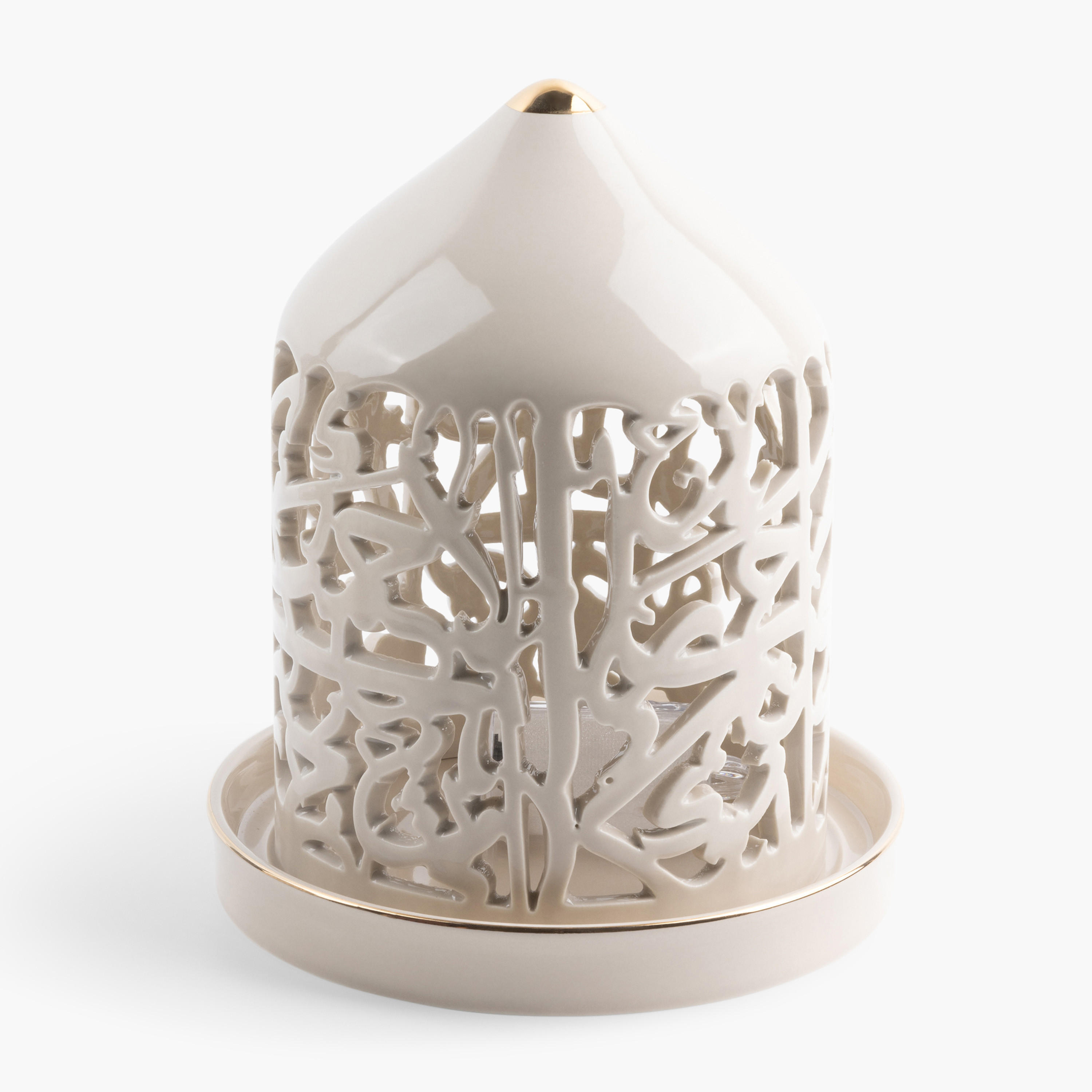 Otantik Asalah Electronic Candleholder - 21 cms-household-decor-candleholdersandlanterns-image-2