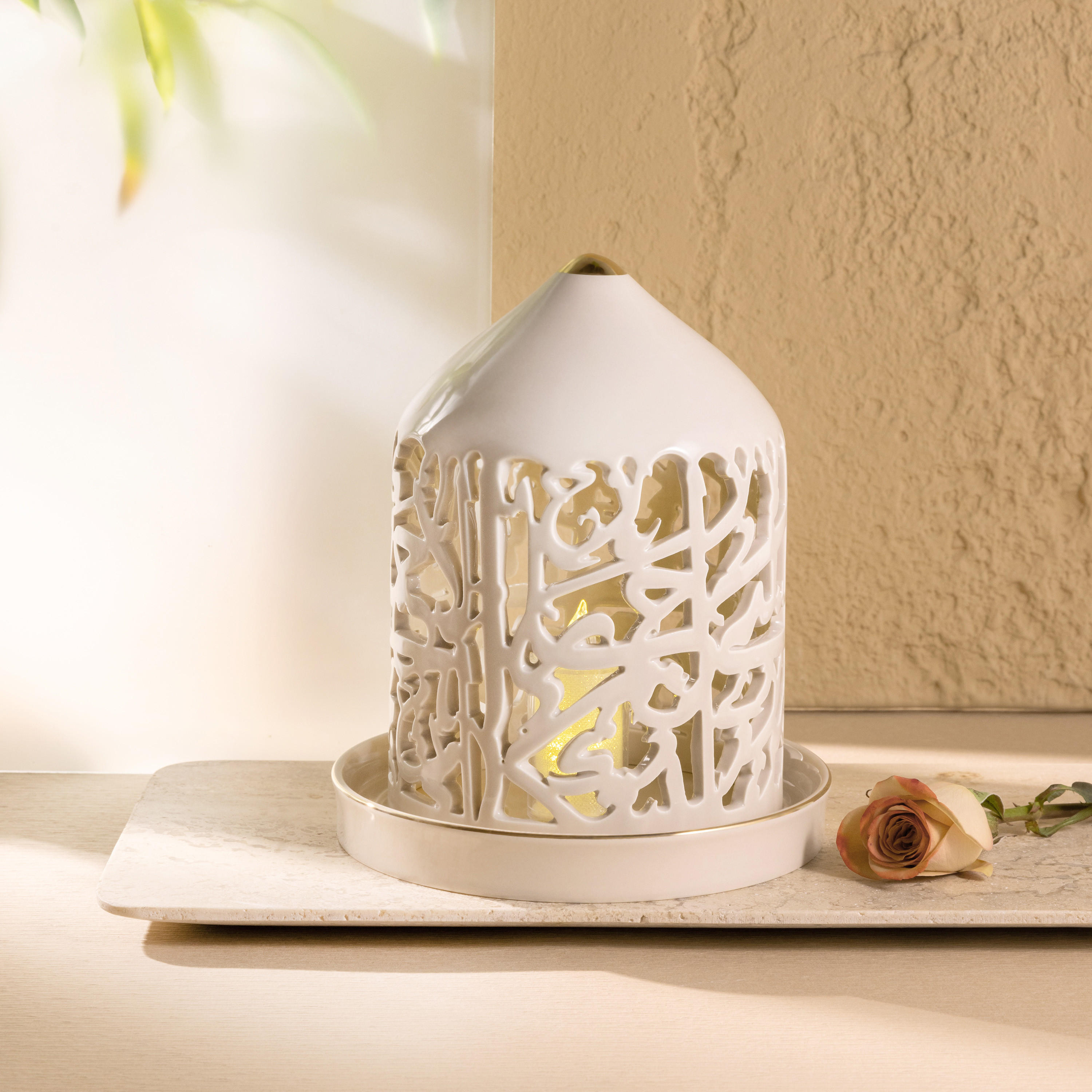 Otantik Asalah Electronic Candleholder - 21 cms-household-decor-candleholdersandlanterns-image-5