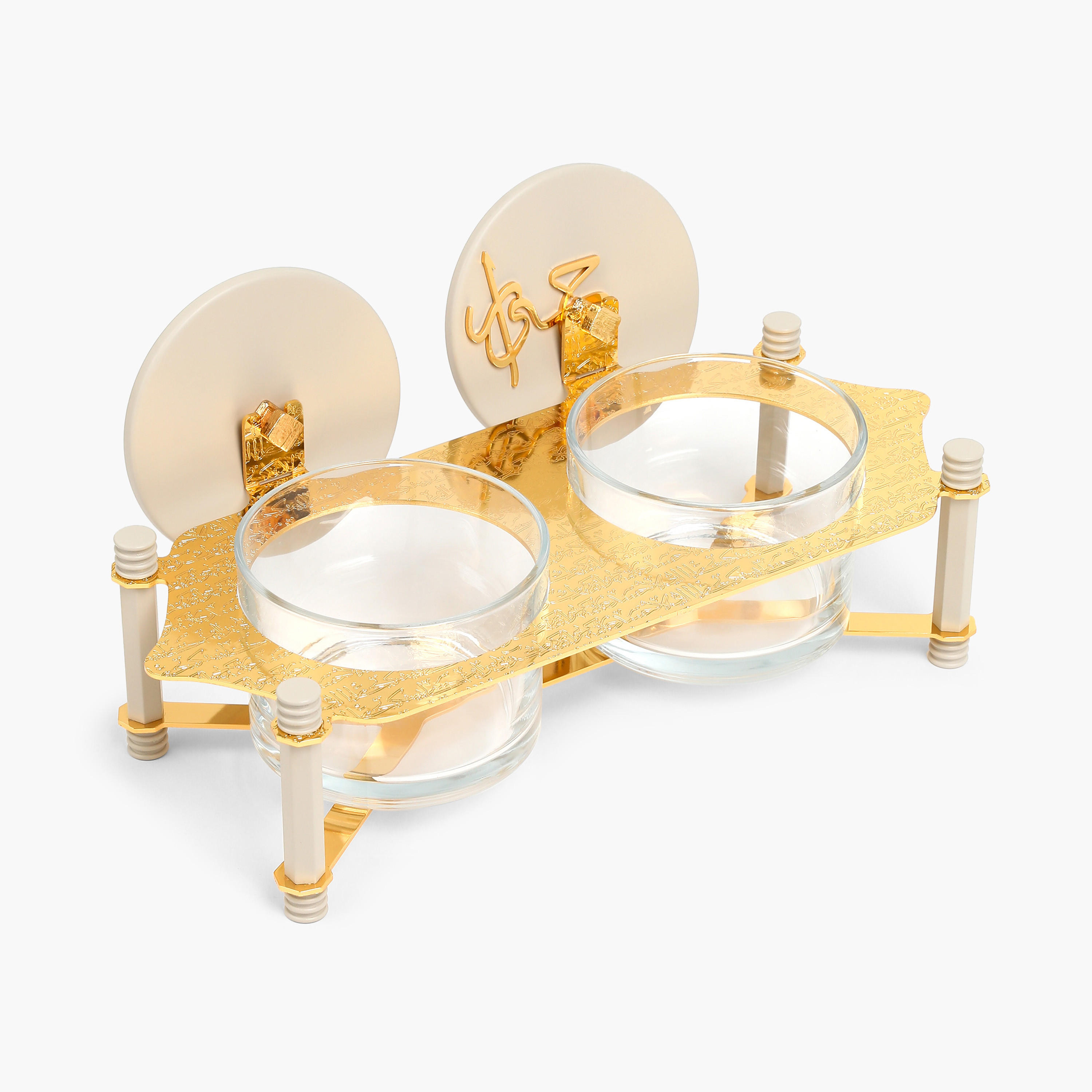 Otantik Jiwar Nut Serving Bowl with Lid and Tray-household-dining-serveware-chipsanddip-image-4