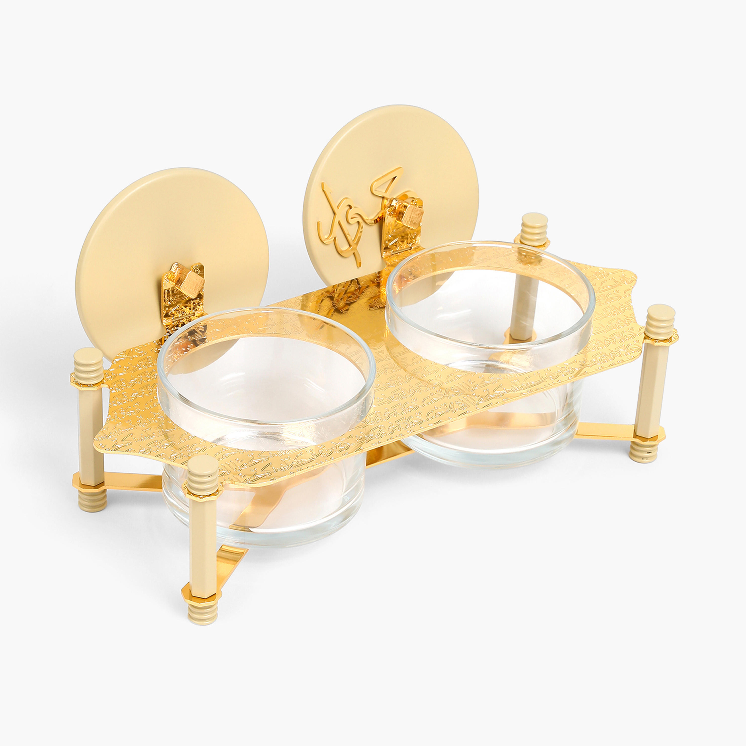 وعاء تقديم المكسرات بغطاء وصينية جوار من أوتانتيك-household-dining-serveware-chipsanddip-image-4