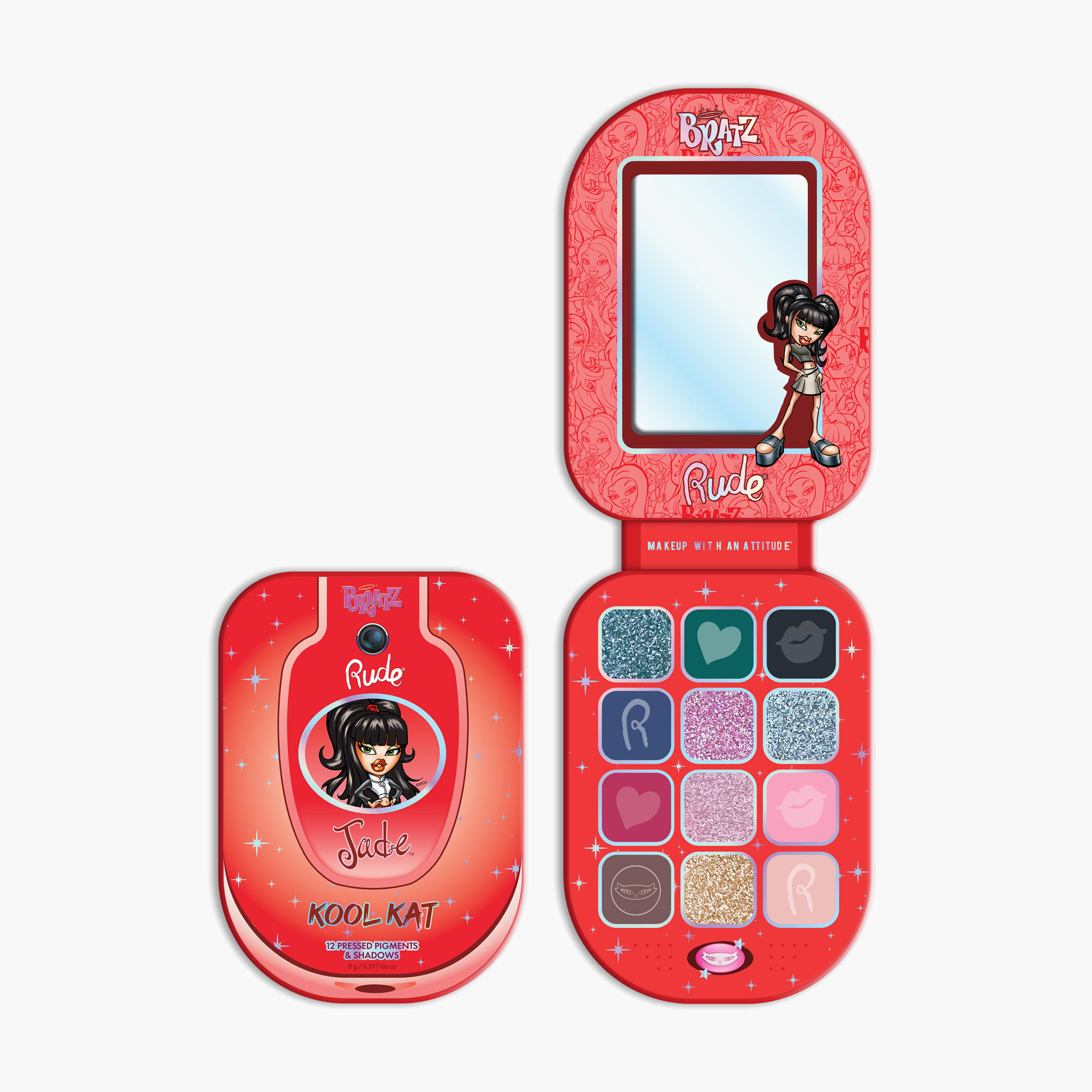Rude Bratz Eyeshadow Palette - 9 gms-beautyandpersonalcare-makeup-eyes-eyeshadows-image-3