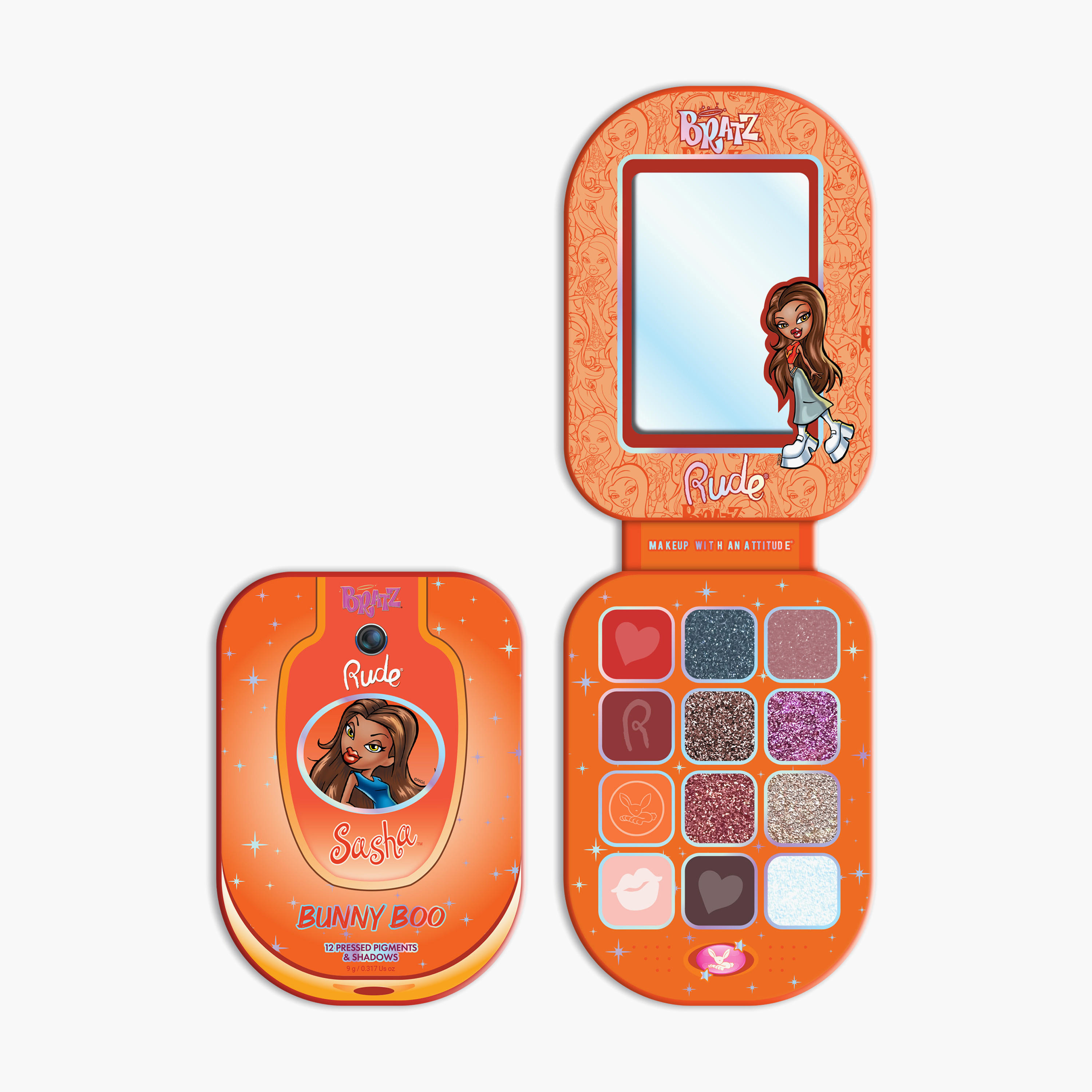 Rude Bratz Eyeshadow Palette - 9 gms-beautyandpersonalcare-makeup-eyes-eyeshadows-image-5