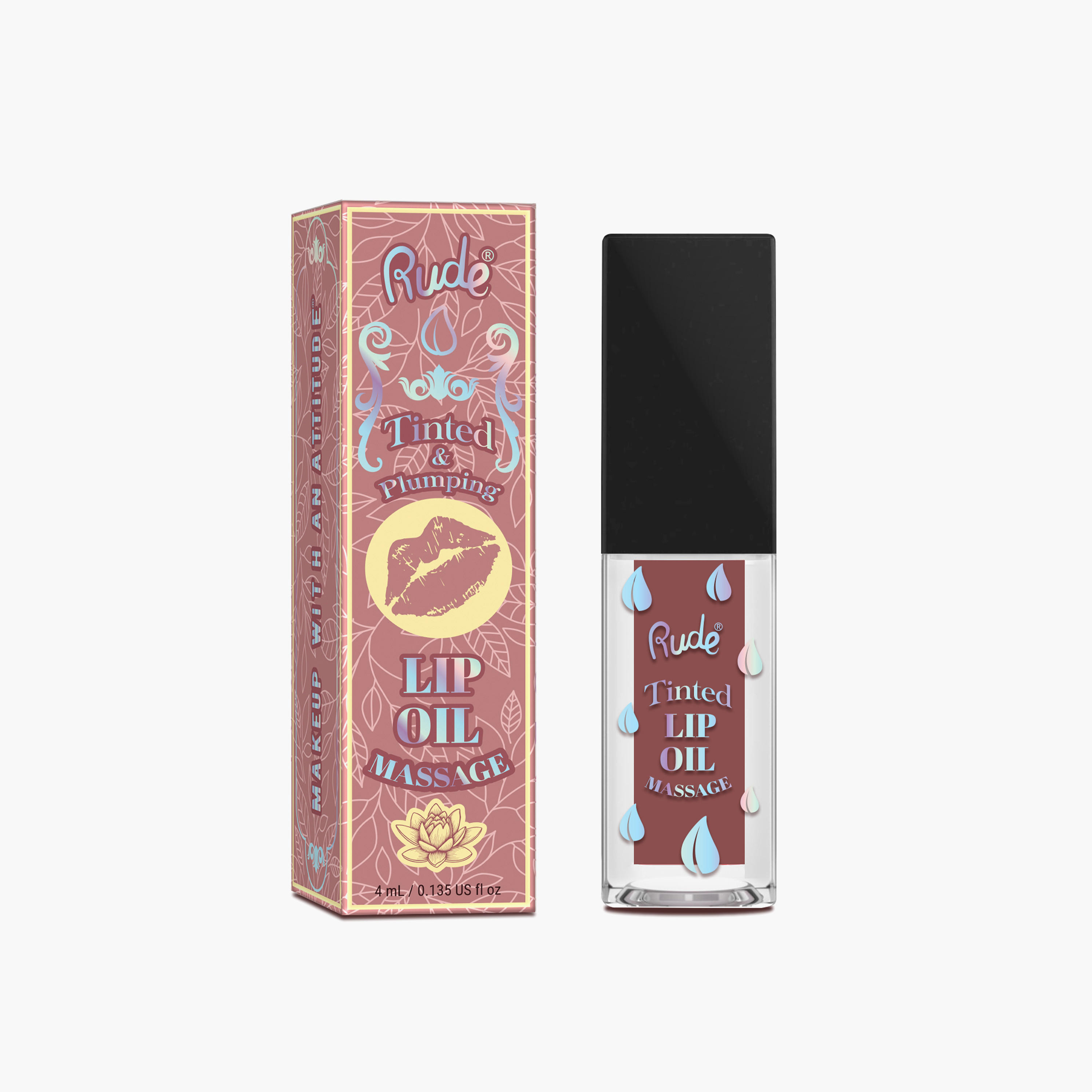 Rude Tinted and Plumping Lip Oil Massage - 0.14 gms-beautyandpersonalcare-makeup-lips-lipglossesandbalms-image-5