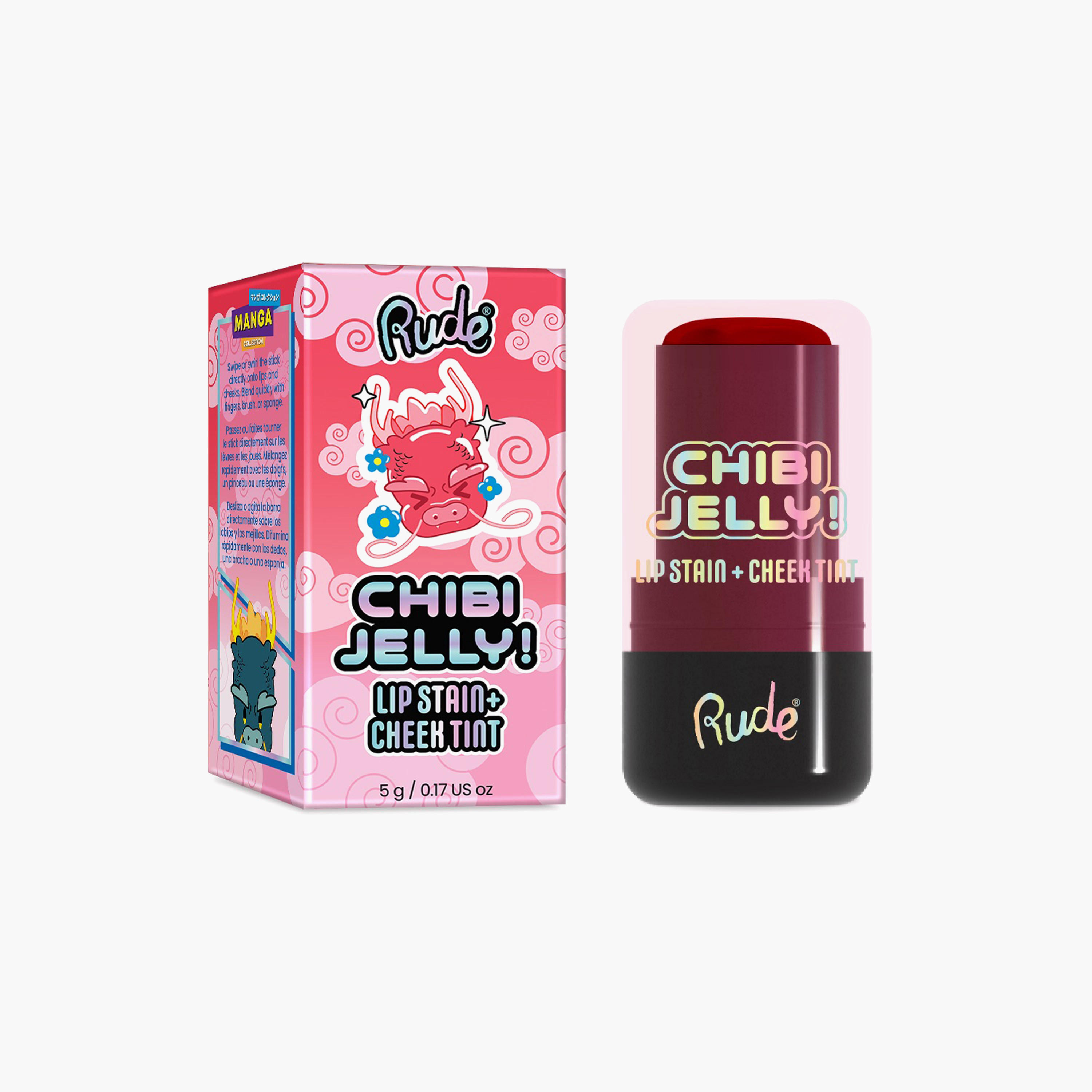 تنت شفاه وخدود تشيبي مانغا كوليكشن تشيبي جيلي من رود - 5 جرام-beautyandpersonalcare-makeup-lips-liptint-image-1