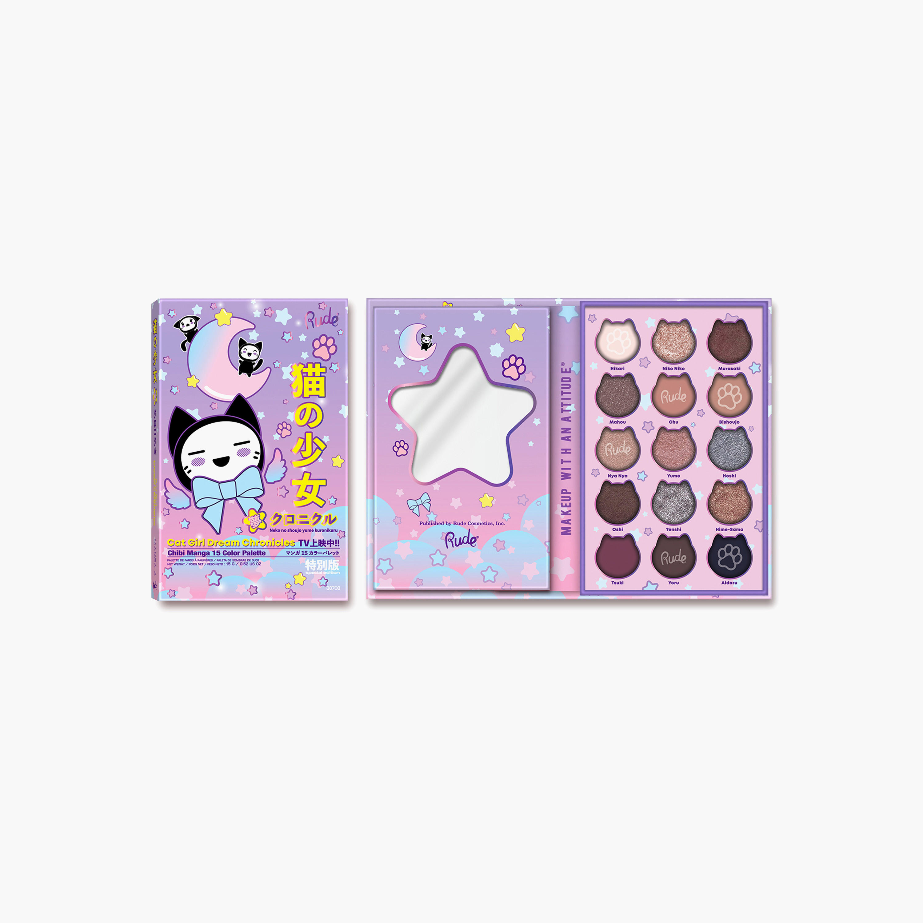 باليت ظلال عيون 15 لون شيبي مانجا كوليكشن من رود - 15 جرام-beautyandpersonalcare-makeup-eyes-eyeshadows-image-3