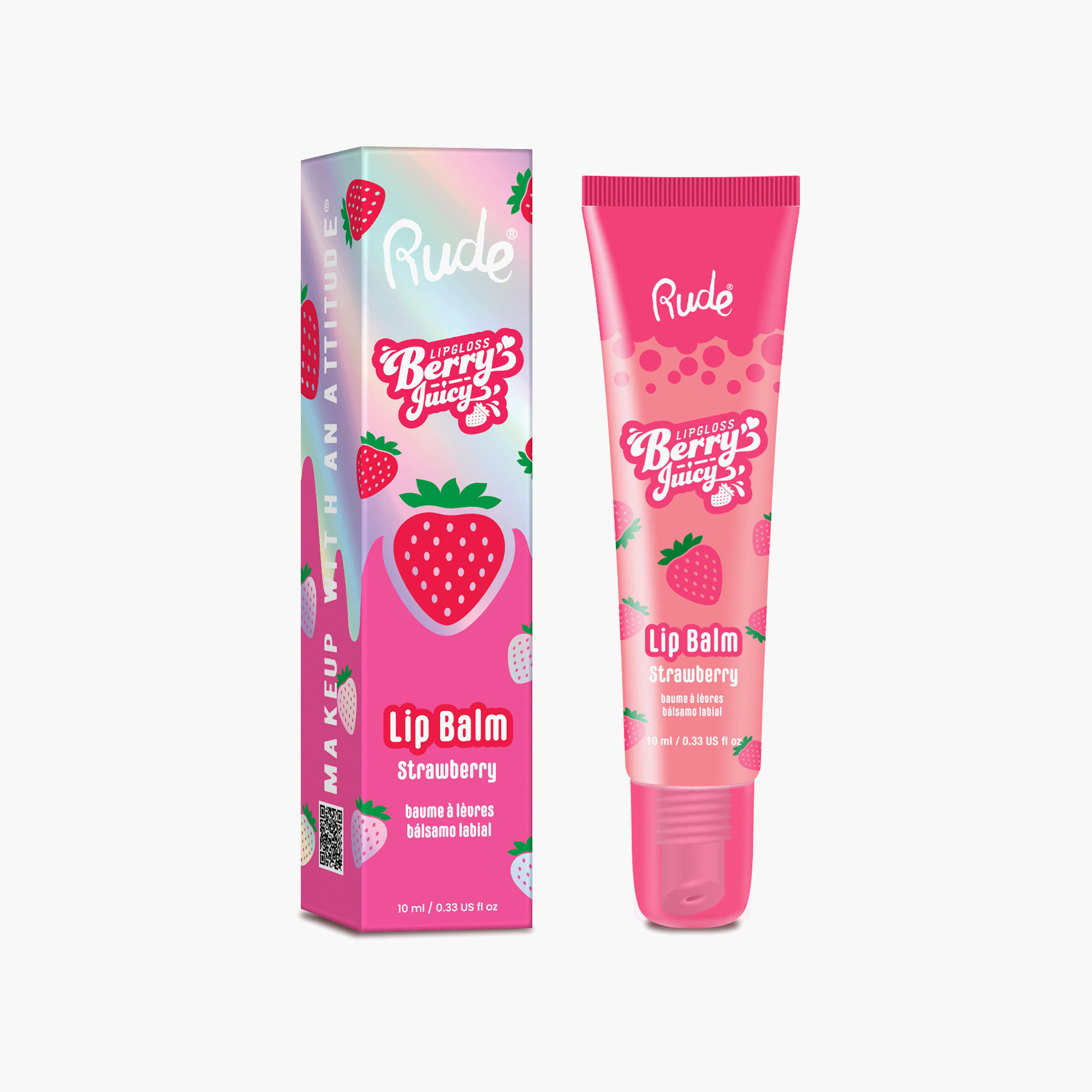 Rude Berry Juicy Lip Balm - 10 ml-beautyandpersonalcare-makeup-lips-lipglossesandbalms-image-3