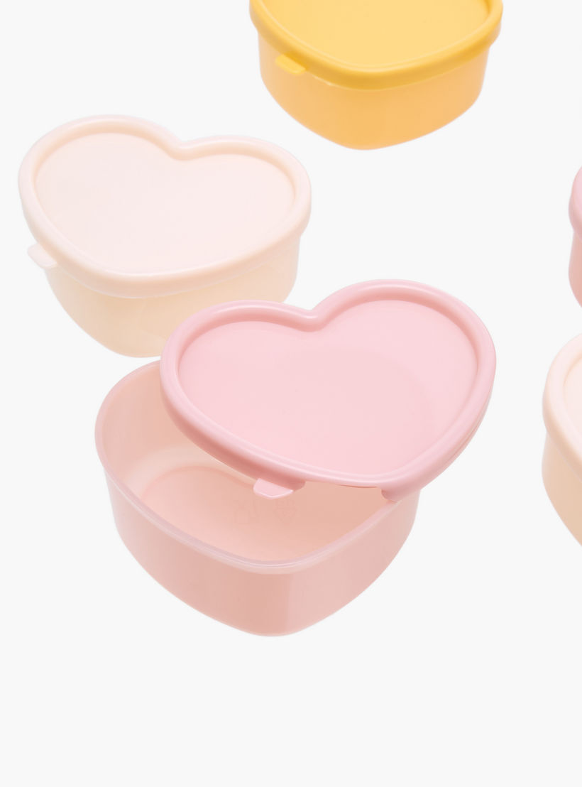 Core Kitchen 8-Piece Heart-Shaped Mini Condiment Container Set-school-lunchessentials-lunchboxes-image-3