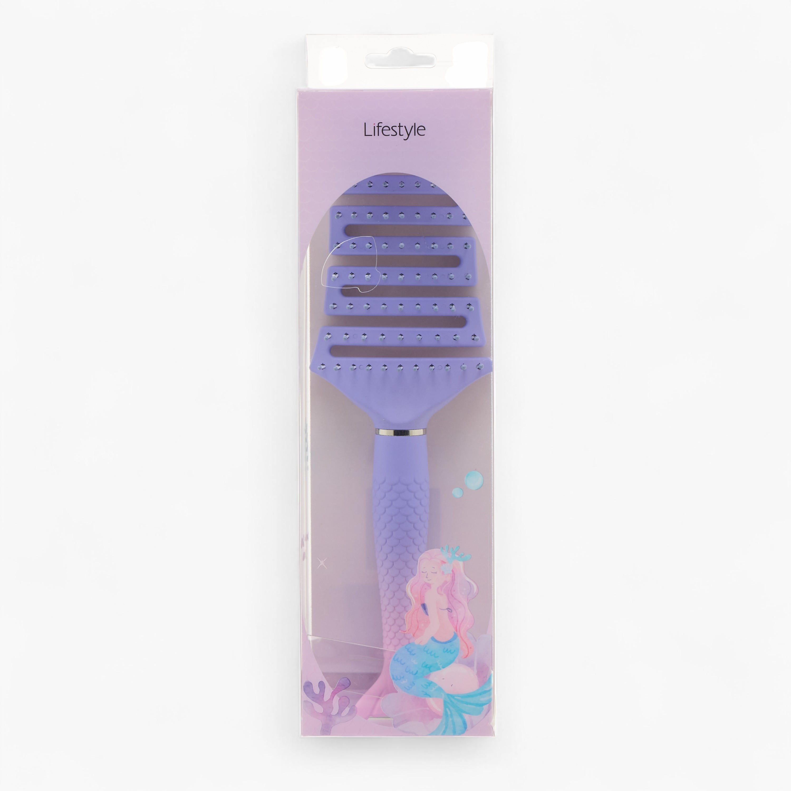 Mermaid Tail Shaped Detangle Hairbrush-beautyandpersonalcare-hair-stylingtools-hairbrushesandcombs-image-8