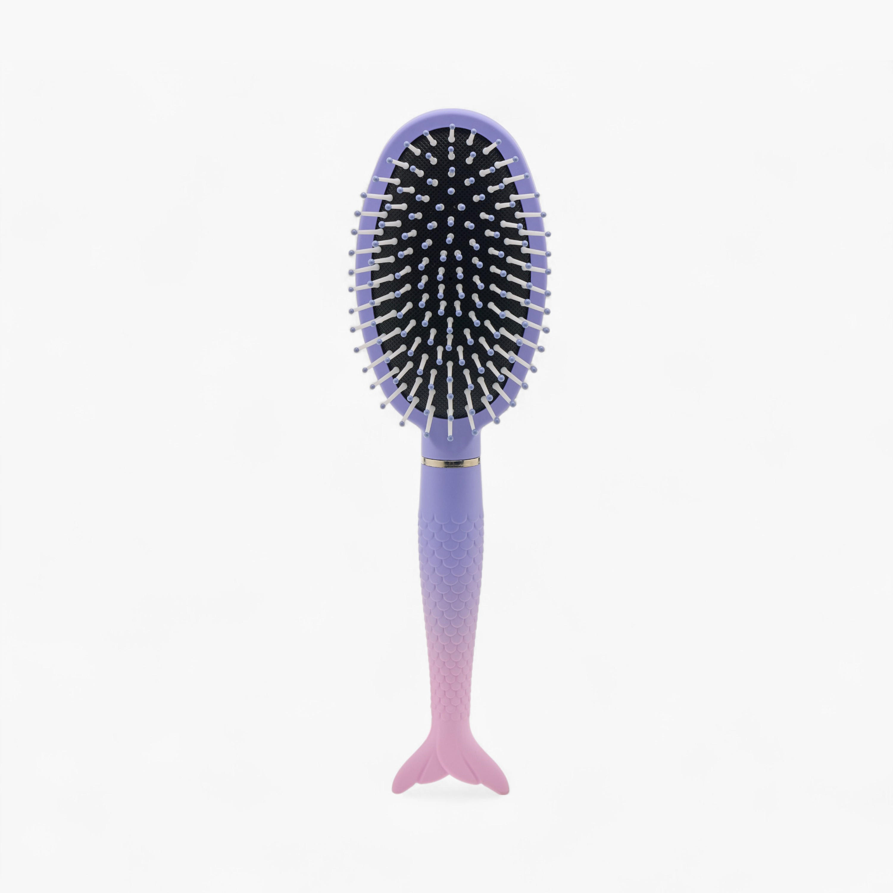 Mermaid Tail Hairbrush-beautyandpersonalcare-hair-stylingtools-hairbrushesandcombs-image-1