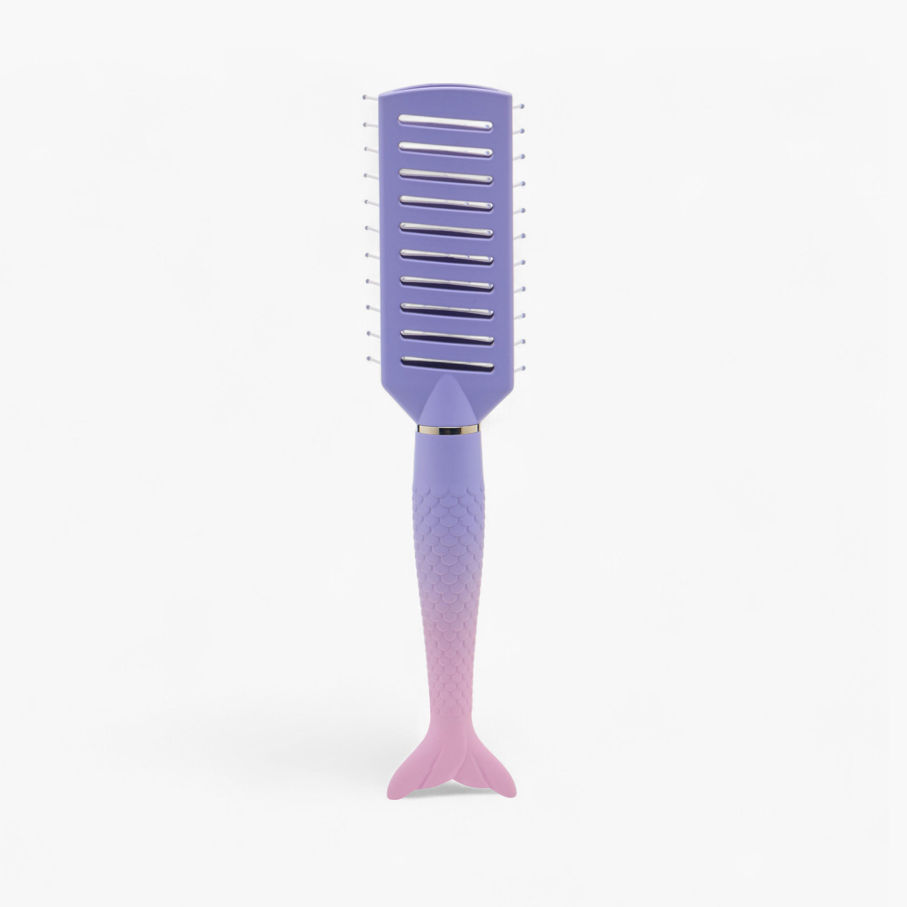 Mermaid Tail Paddle Hairbrush-beautyandpersonalcare-hair-stylingtools-hairbrushesandcombs-image-2