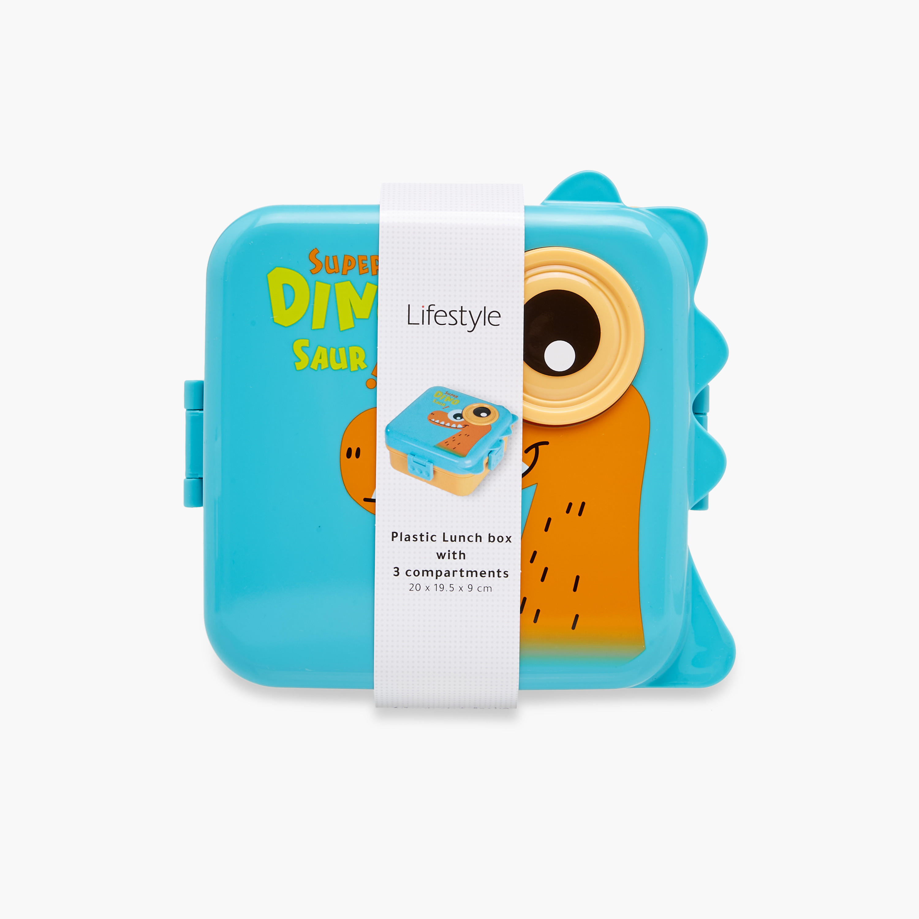 Dinosaur Print Sectioned Lunch Box with Spoon-school-lunchessentials-lunchboxes-image-7