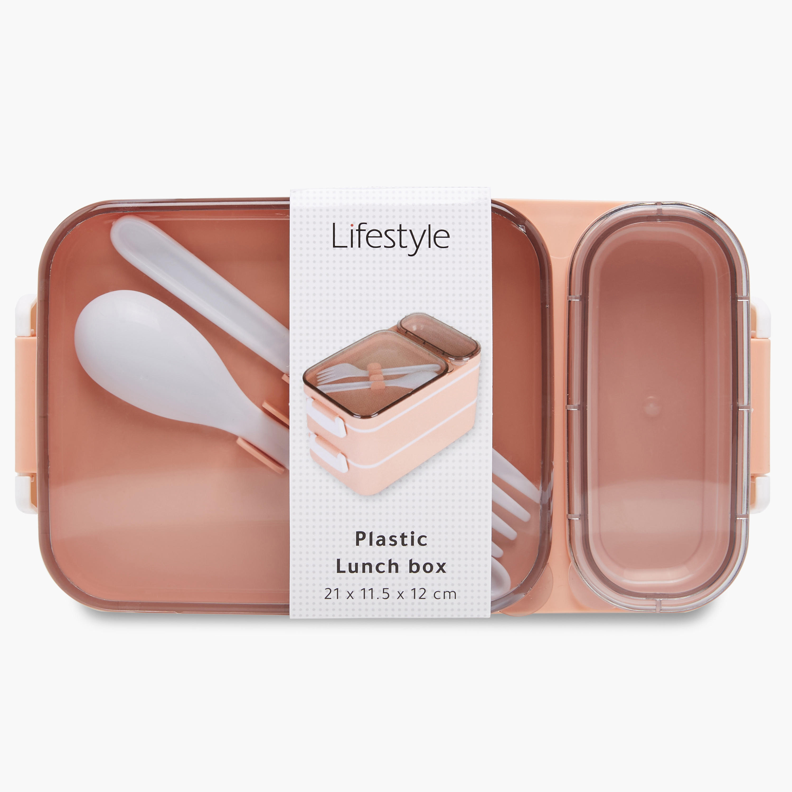 Solid 3-Compartment Lunch Box with Spoon and Fork - 1.6 L-school-lunchessentials-lunchboxes-image-7