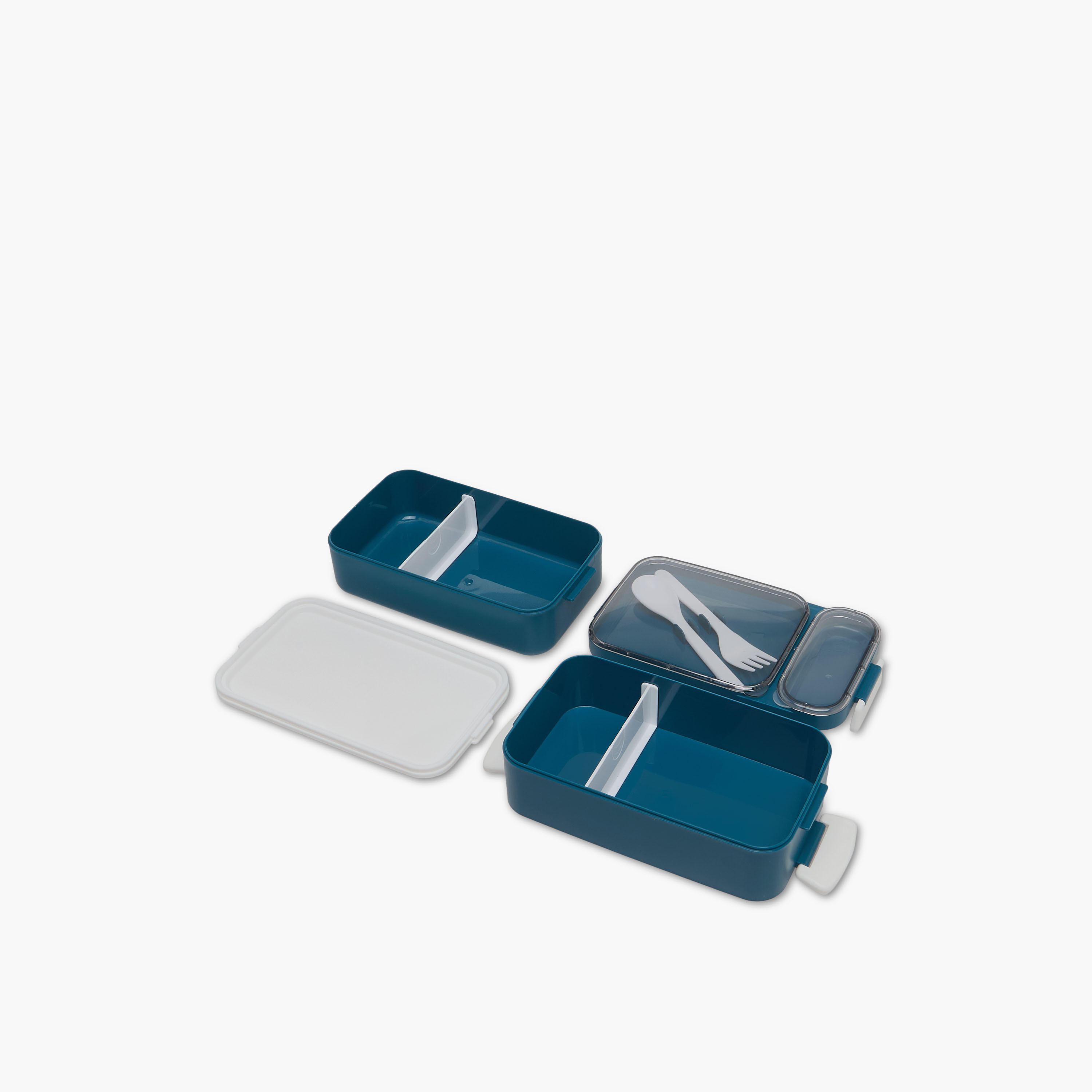 Solid 2-Compartment Lunch Box with Cutlery-school-lunchessentials-lunchboxes-image-4