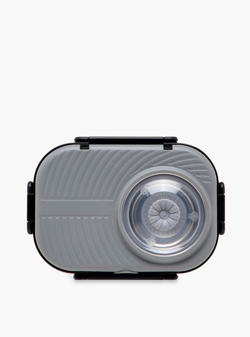 صندوق غداء ستانلس ستيل بقسمين مع ملعقة وشوكة - 1 لتر-school-lunchessentials-lunchboxes-image-3