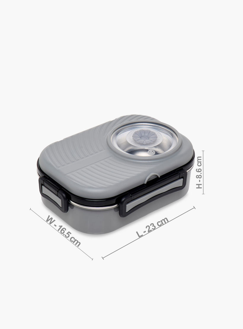صندوق غداء ستانلس ستيل بقسمين مع ملعقة وشوكة - 1 لتر-school-lunchessentials-lunchboxes-image-9