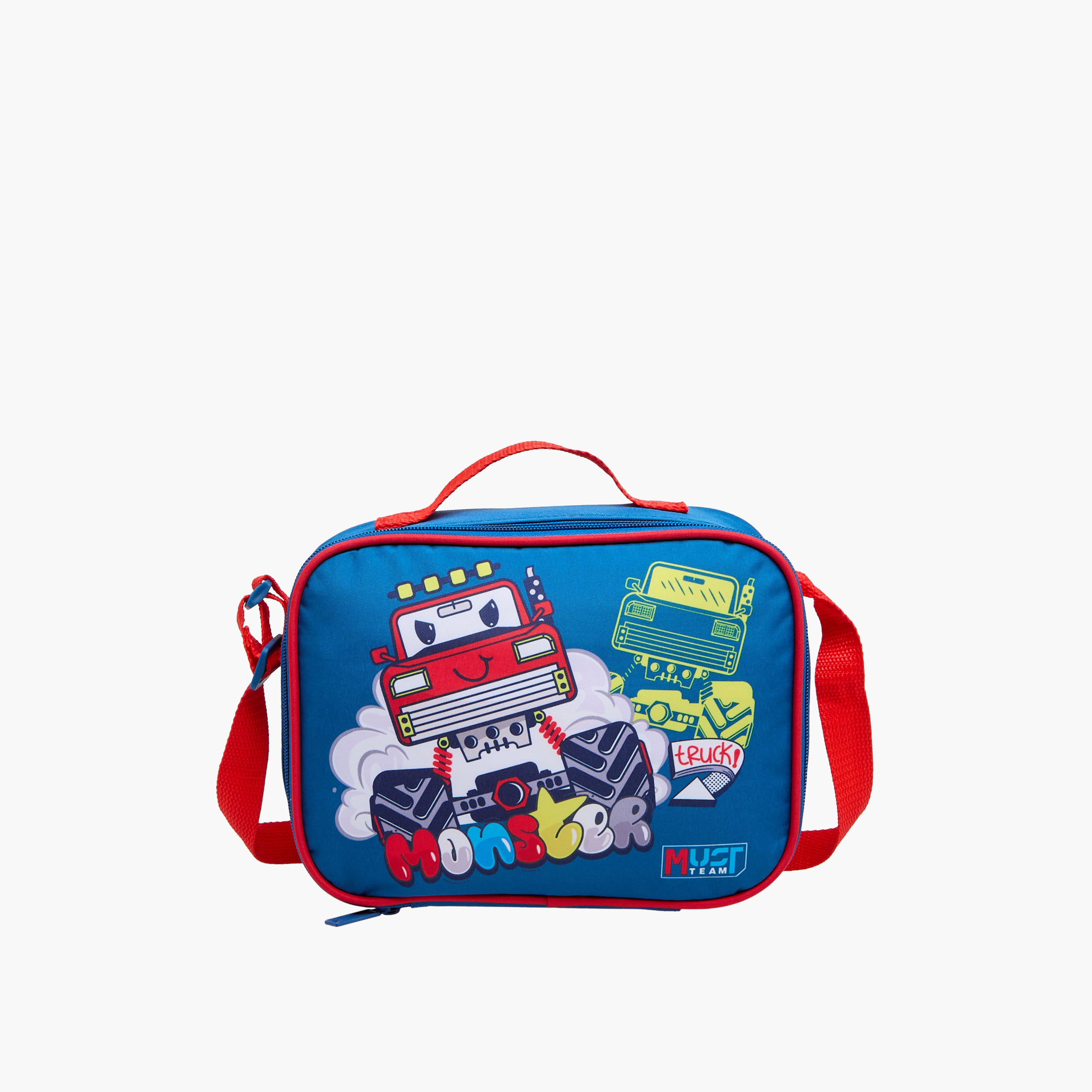 MUST 3-Piece Monster Truck Print Backpack Set - 27x10x31 cms-school-bagsandbackpacks-sets-image-10