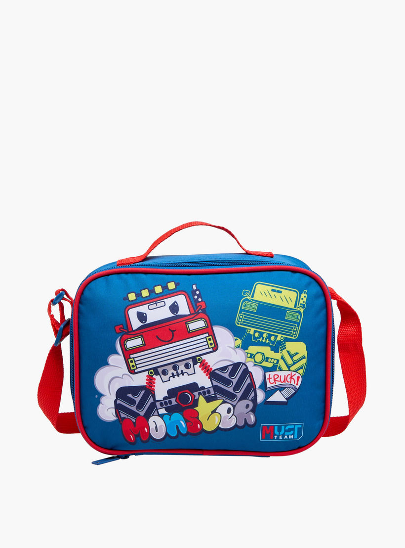MUST 3-Piece Monster Truck Print Backpack Set - 27x10x31 cms-school-bagsandbackpacks-sets-image-10