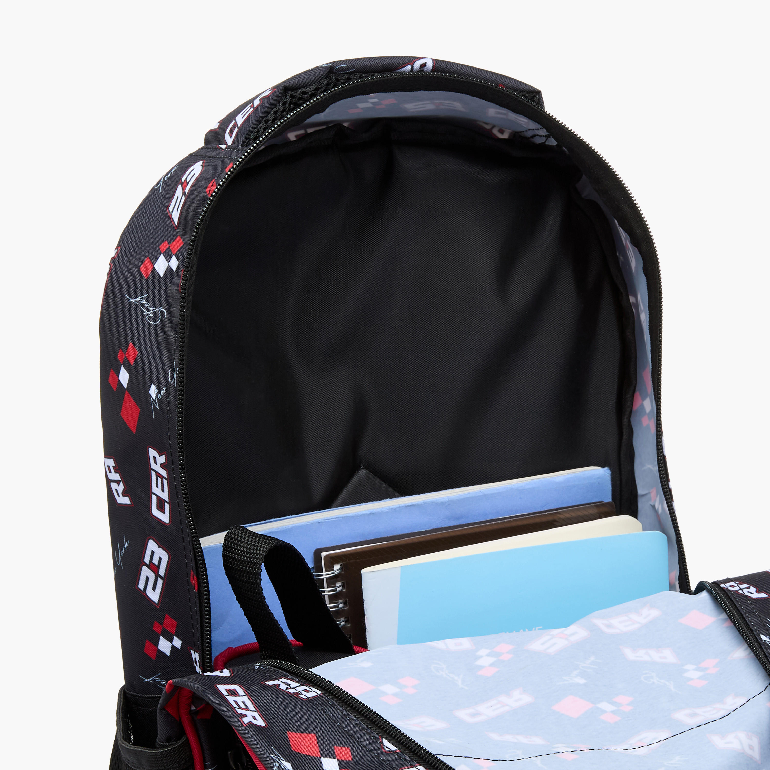 مجموعة شنطة ظهر 5 قطع بطبعات من موست - 43x30x13 سم-school-bagsandbackpacks-backpacks-image-13