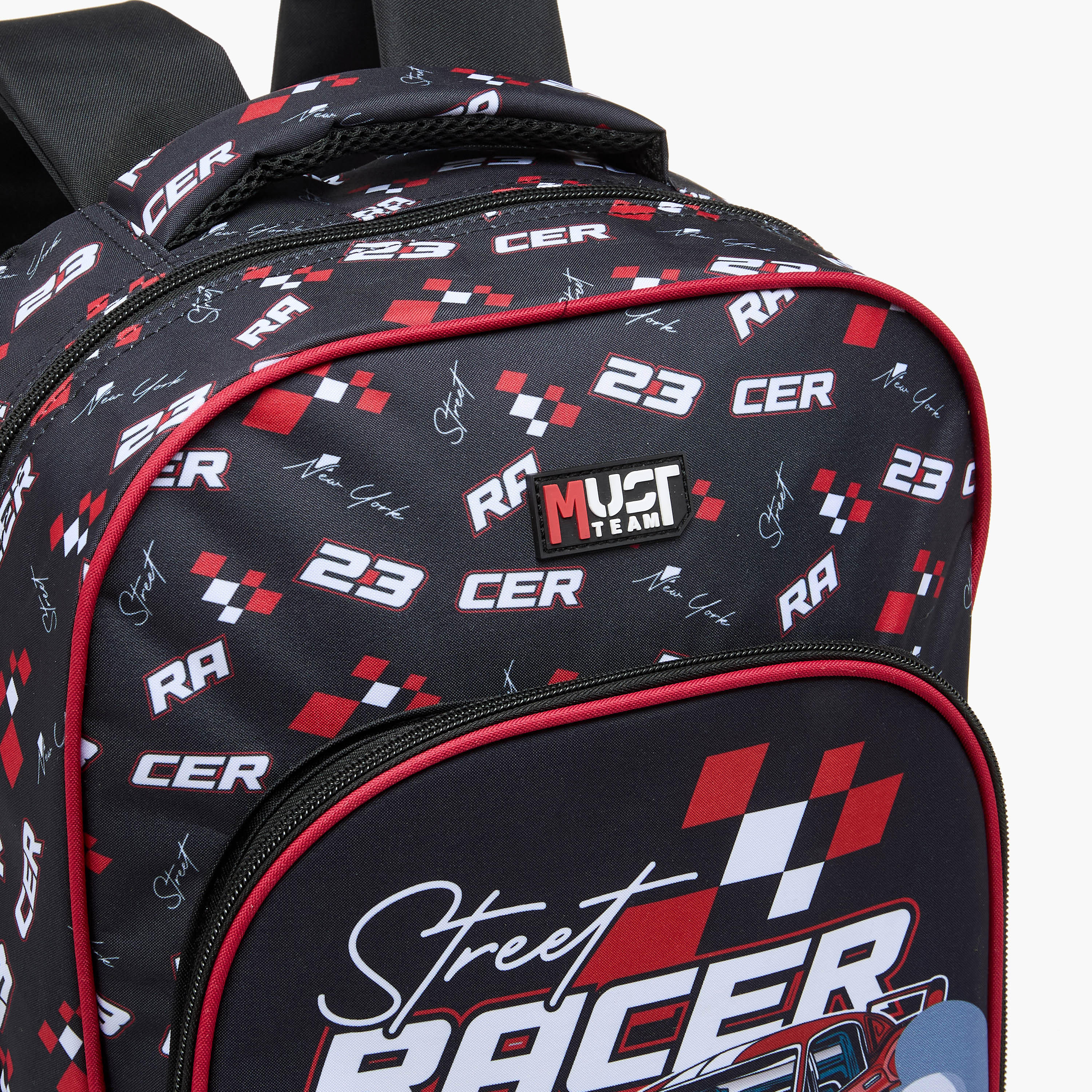 مجموعة شنطة ظهر 5 قطع بطبعات من موست - 43x30x13 سم-school-bagsandbackpacks-backpacks-image-10