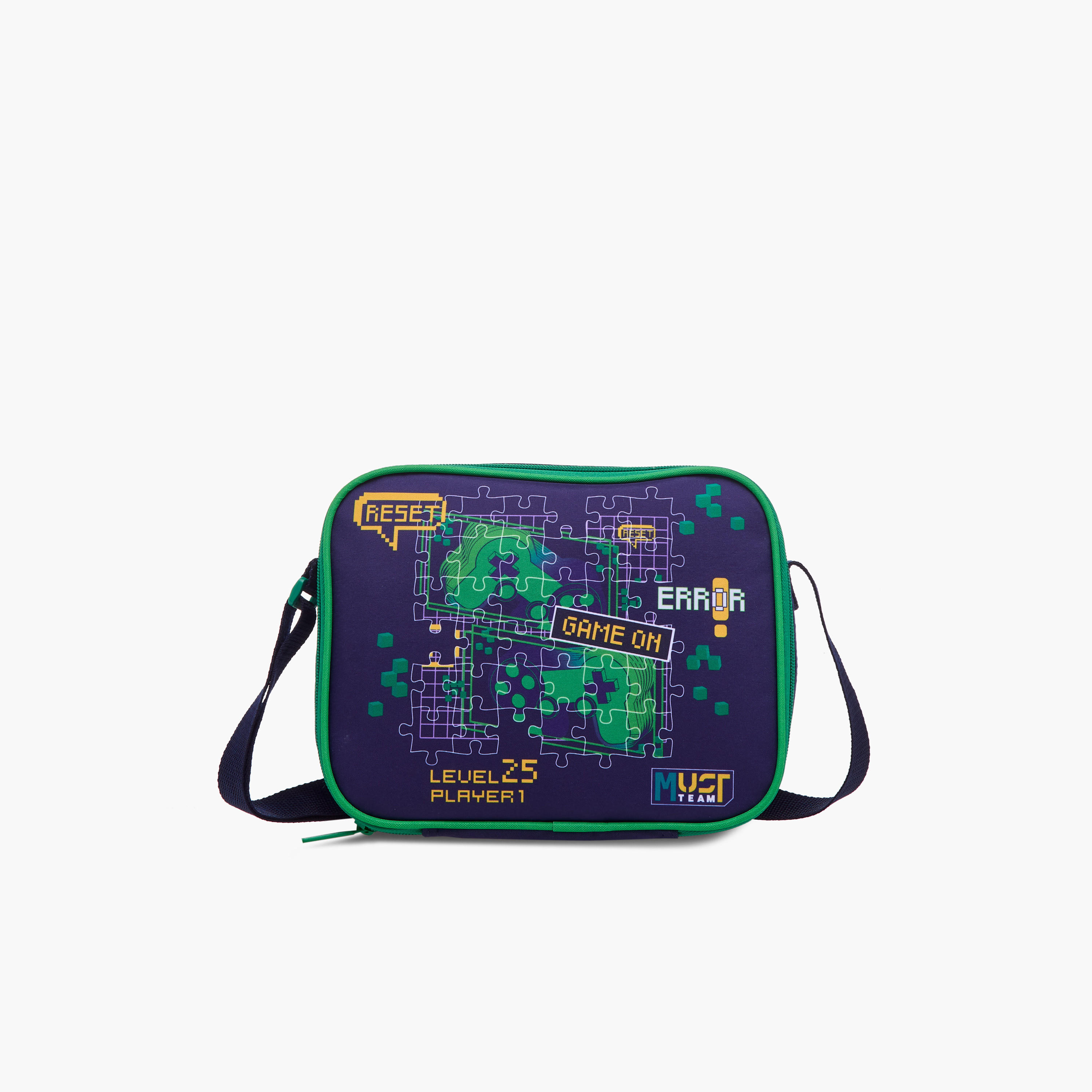 طقم شنطة ظهر 5 قطع بطبعات ألعاب 16 بوصة من ماست - 43×30×13 سم-school-bagsandbackpacks-backpacks-image-14