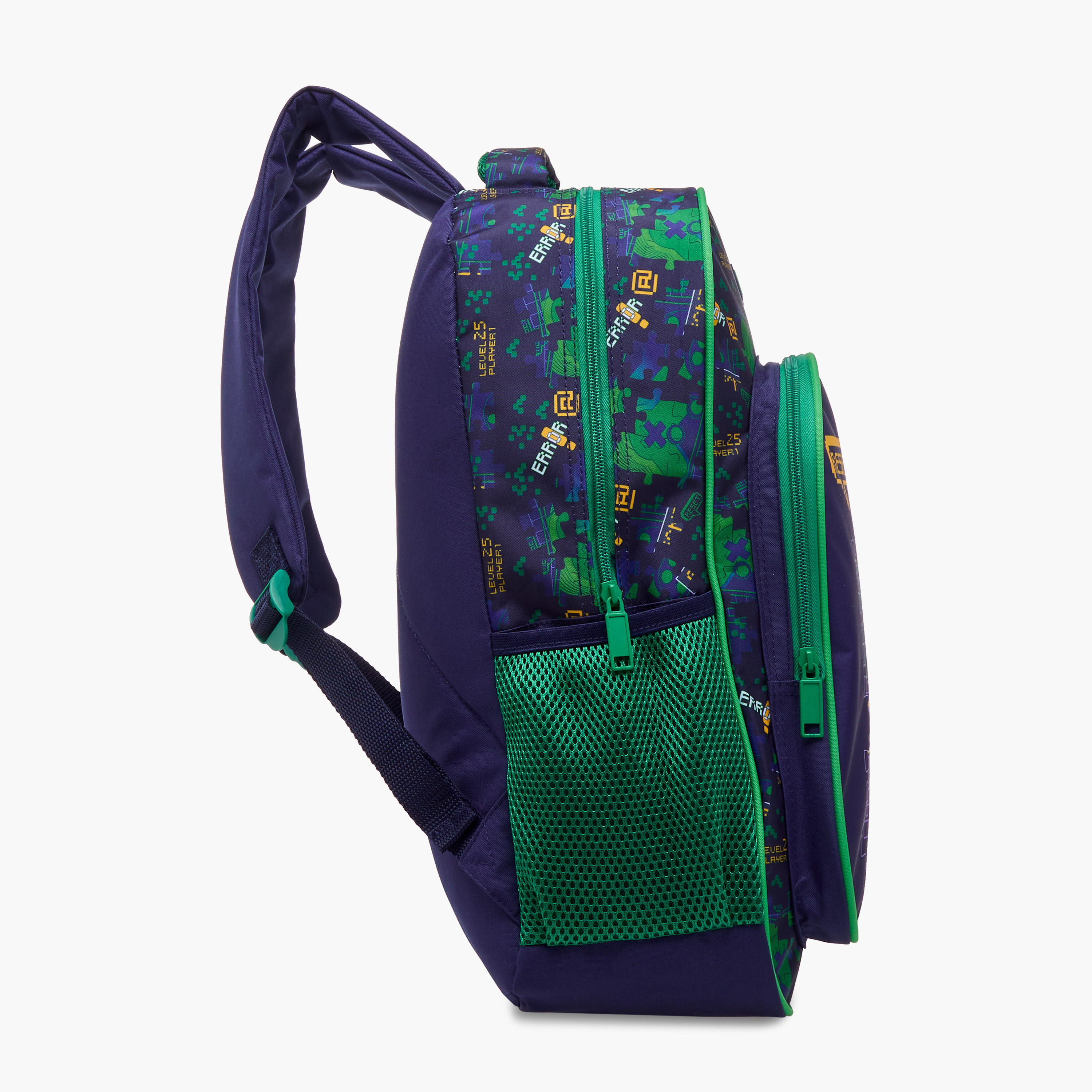 طقم شنطة ظهر 5 قطع بطبعات ألعاب 16 بوصة من ماست - 43×30×13 سم-school-bagsandbackpacks-backpacks-image-6