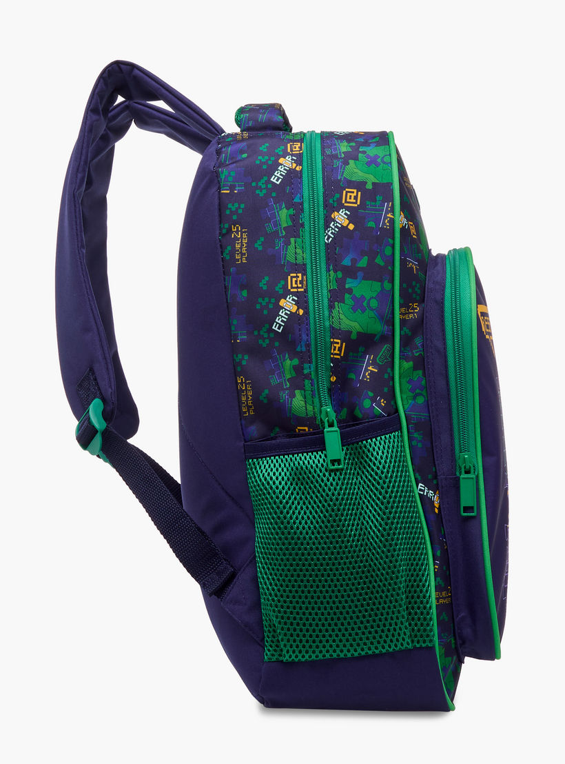 طقم شنطة ظهر 5 قطع بطبعات ألعاب 16 بوصة من ماست - 43×30×13 سم-school-bagsandbackpacks-backpacks-image-6
