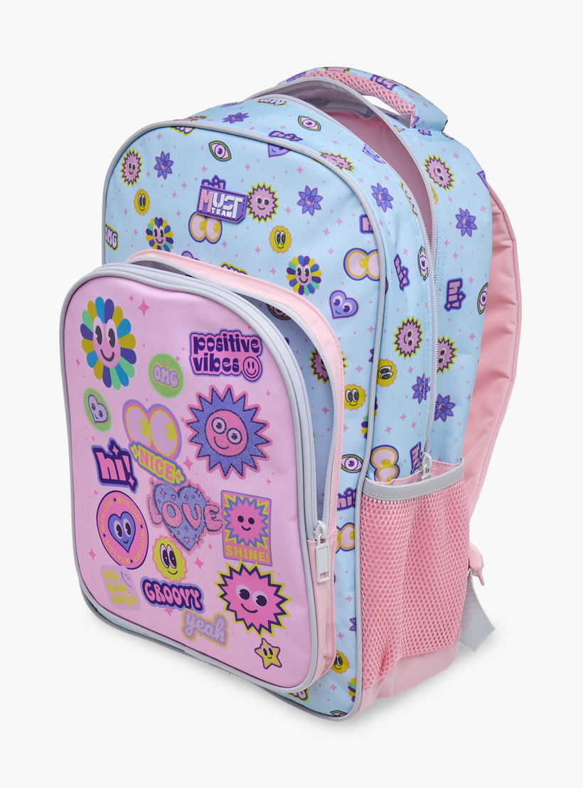 MUST 5-Piece Printed 16-inch Trolley Backpack Set - 43x30x13 cms-school-bagsandbackpacks-trolleybags-image-10