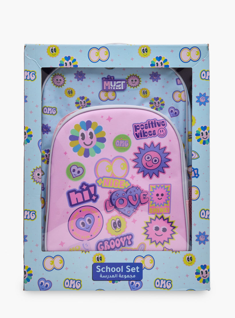 MUST 5-Piece Printed 16-inch Trolley Backpack Set - 43x30x13 cms-school-bagsandbackpacks-trolleybags-image-22