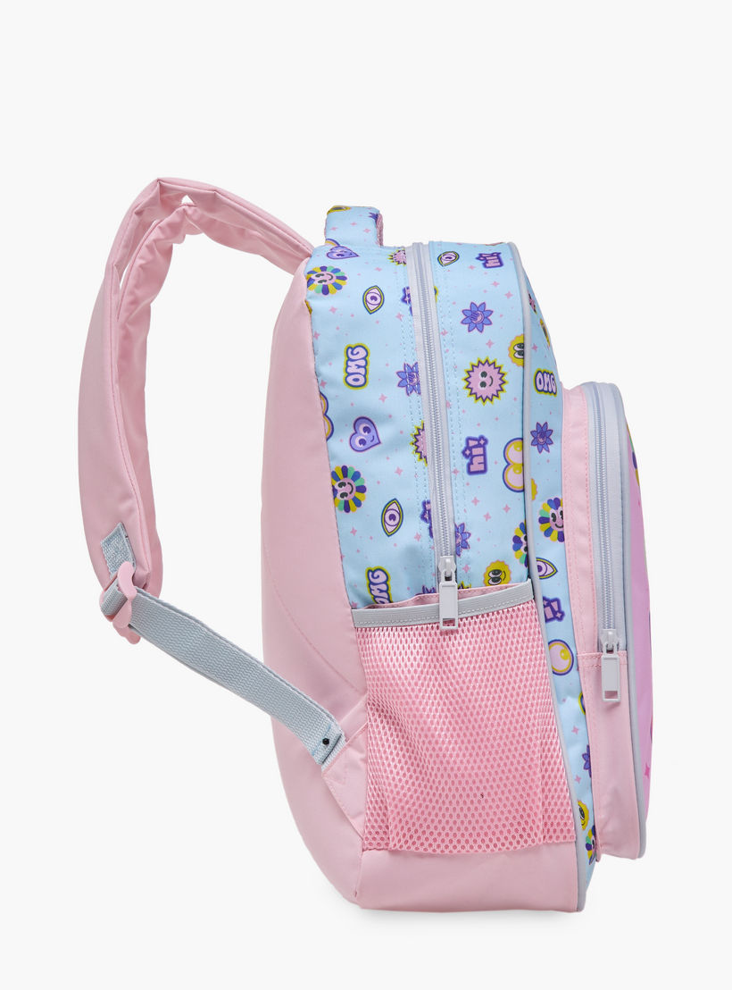 MUST 5-Piece Printed 16-inch Trolley Backpack Set - 43x30x13 cms-school-bagsandbackpacks-trolleybags-image-4